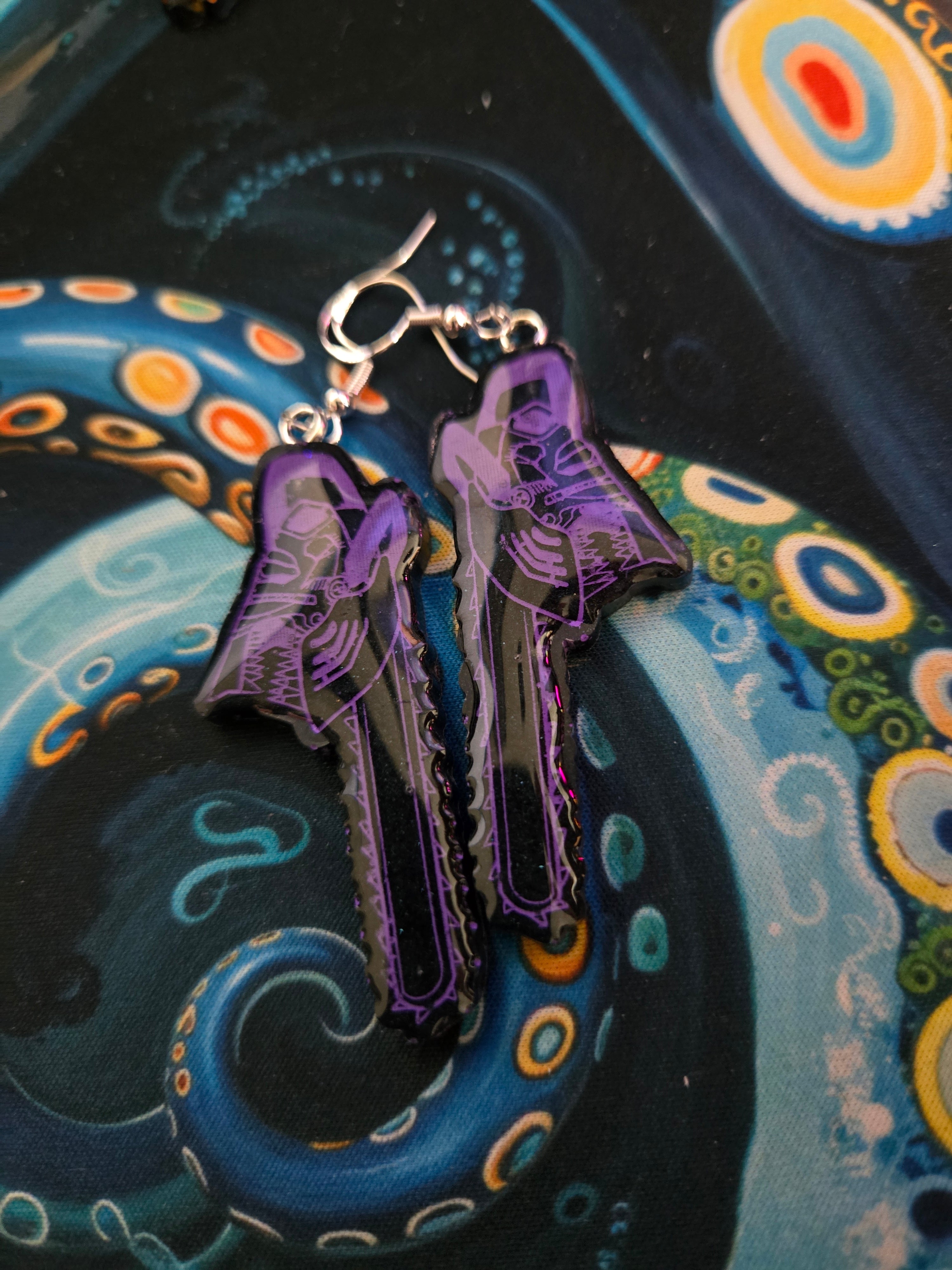 Chainsaw Man Earrings