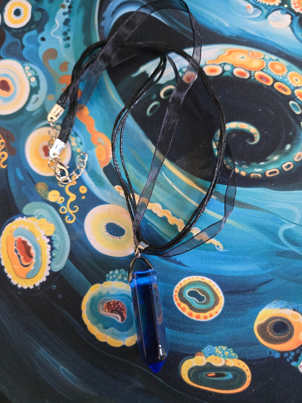 Crystal Resin Necklace