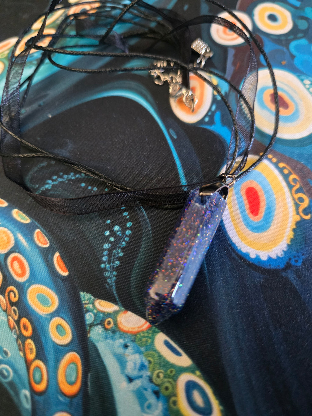 Crystal Resin Necklace