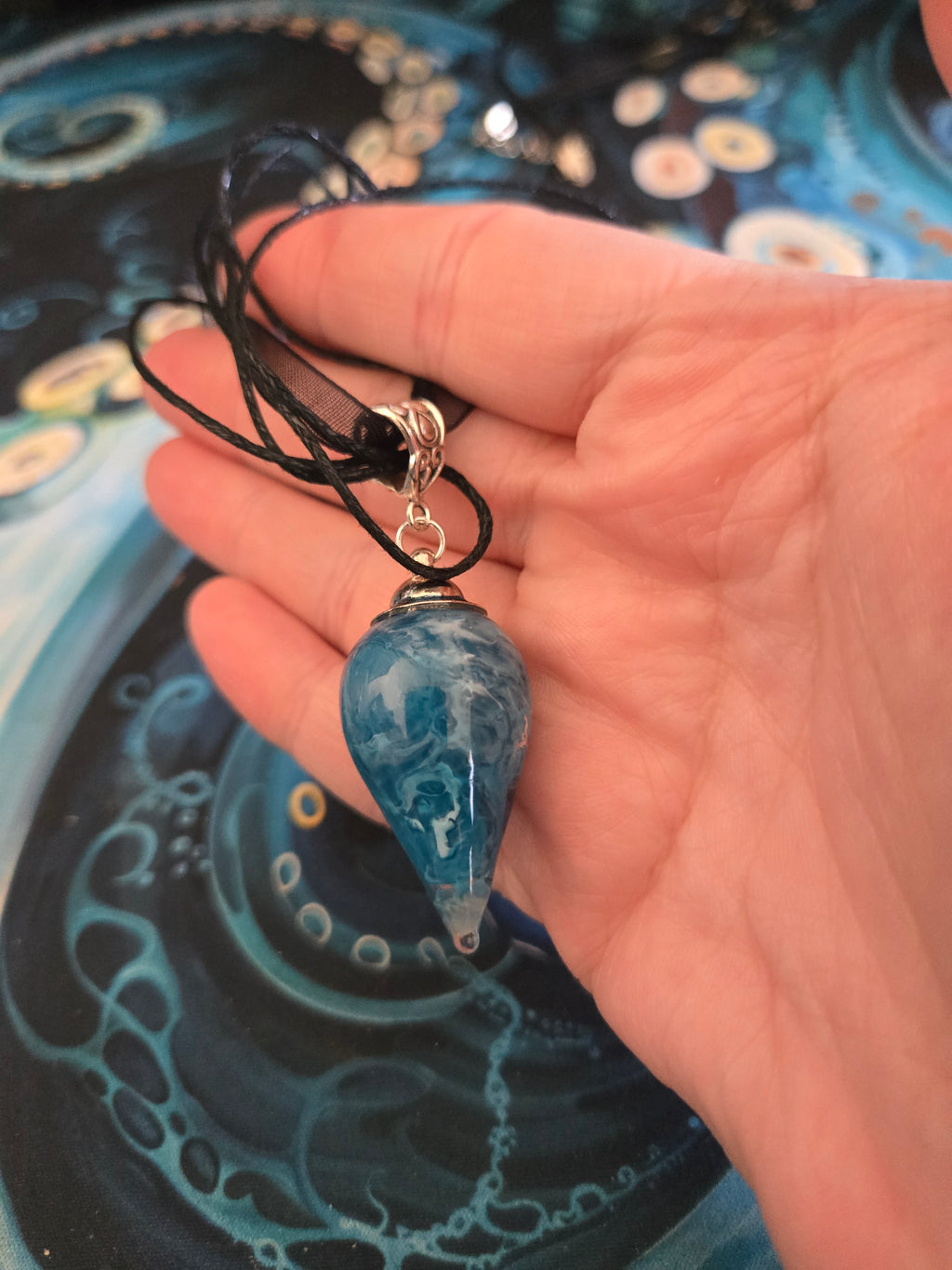 Sky Blue Potion Bottle