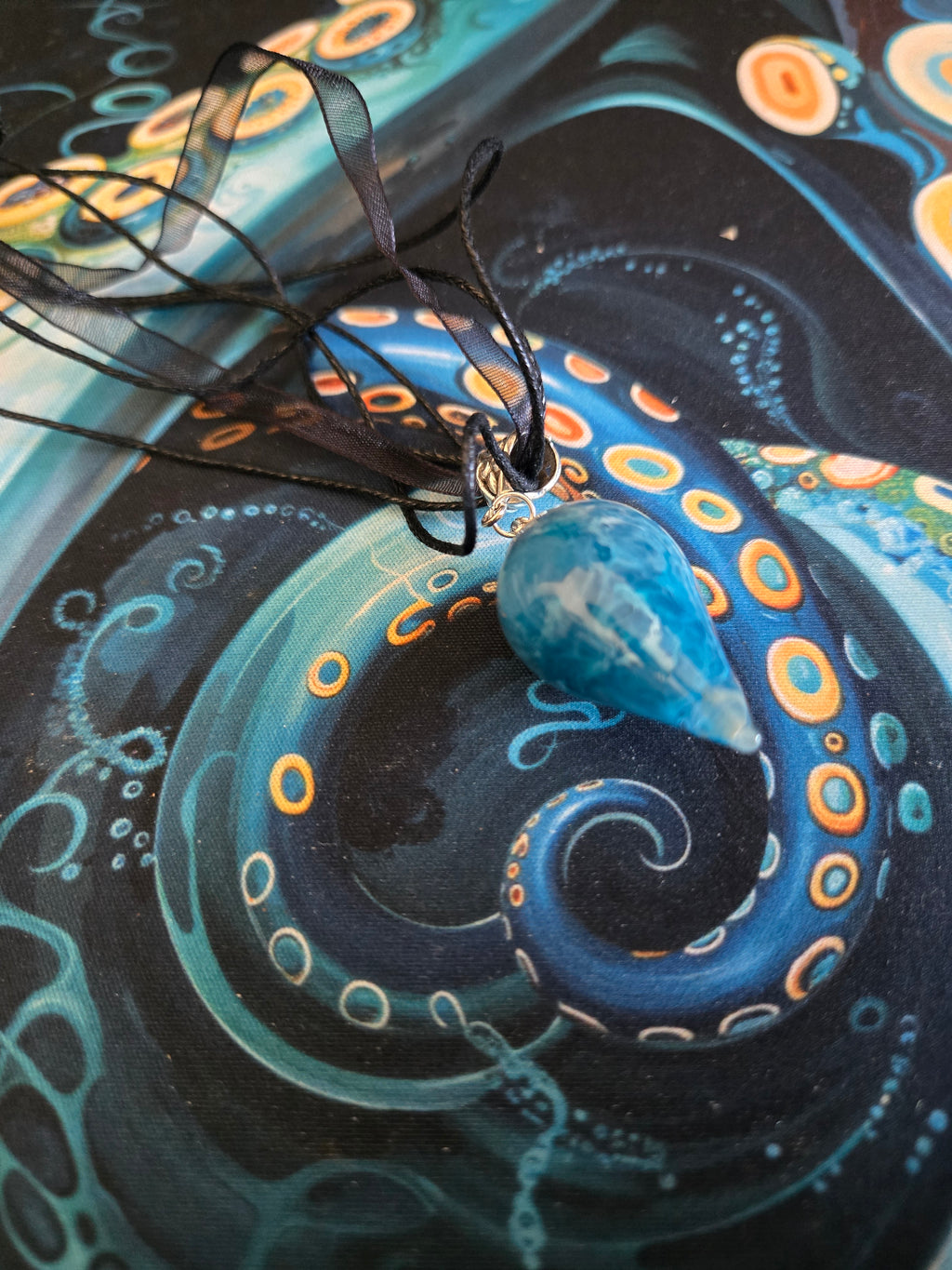 Sky Blue Potion Bottle