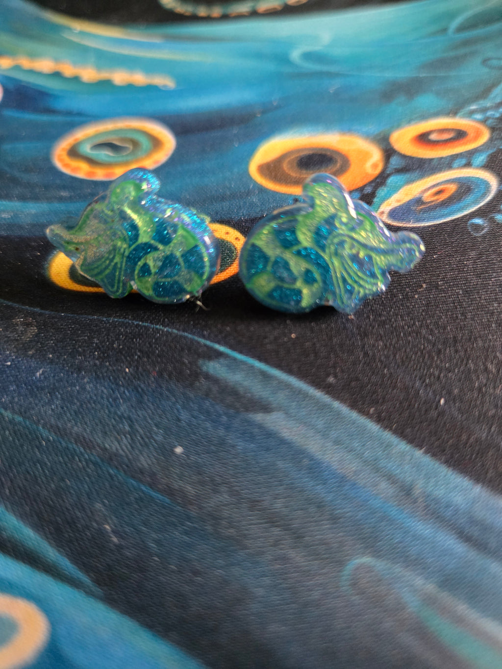 Beetlejuice Earrings