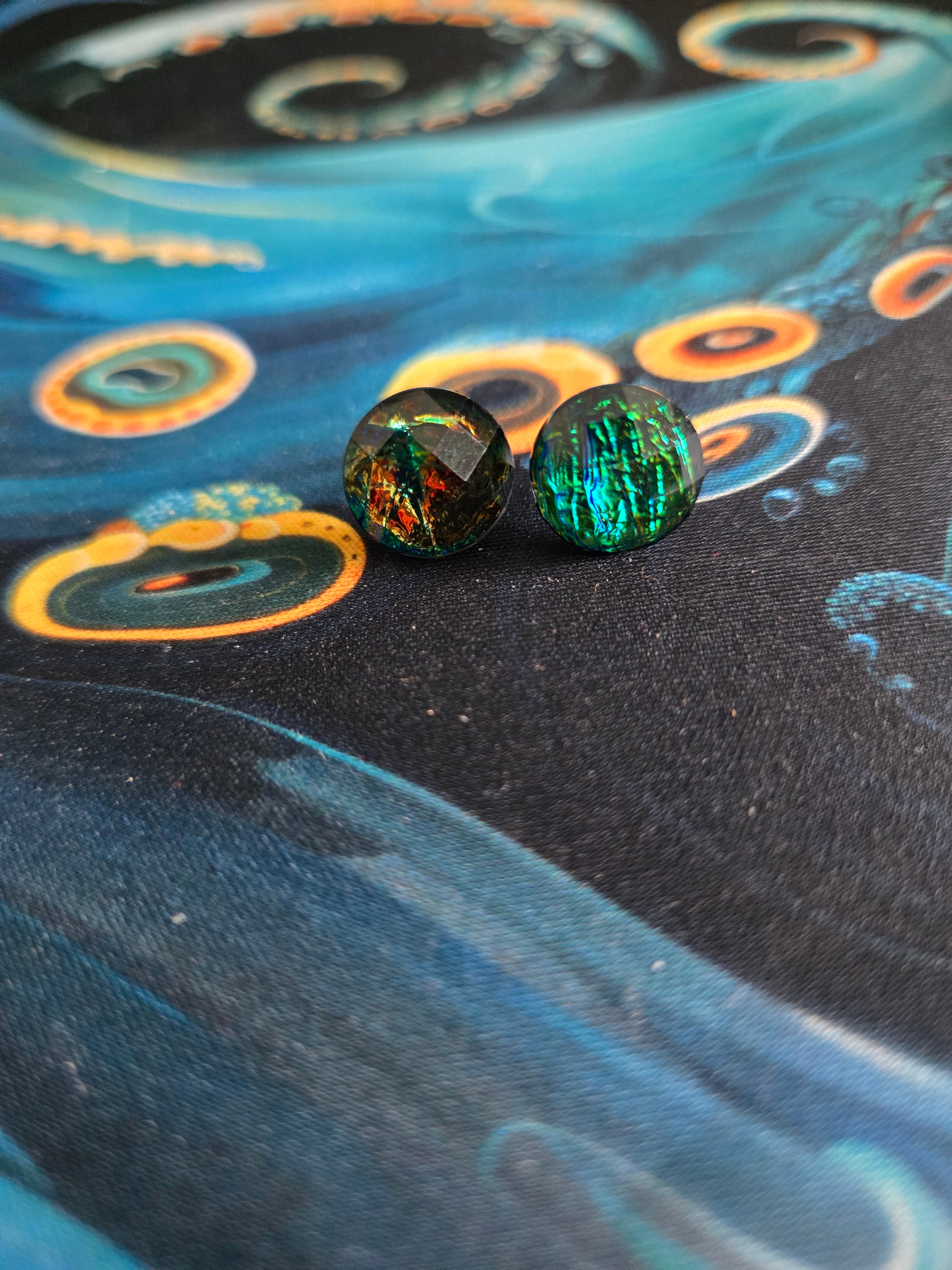 Scratch Earring Stud