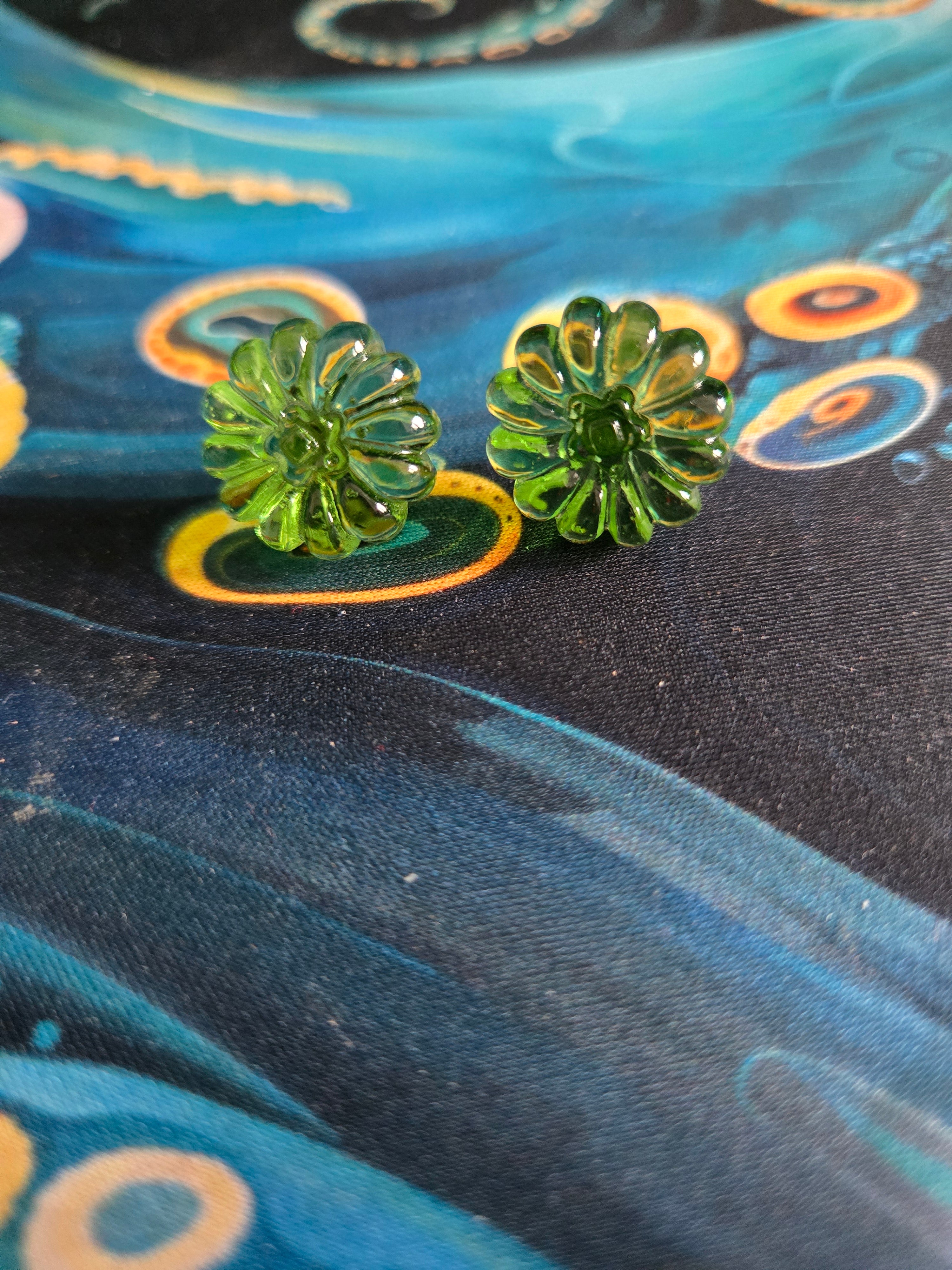 Small Pumpkin Earrings