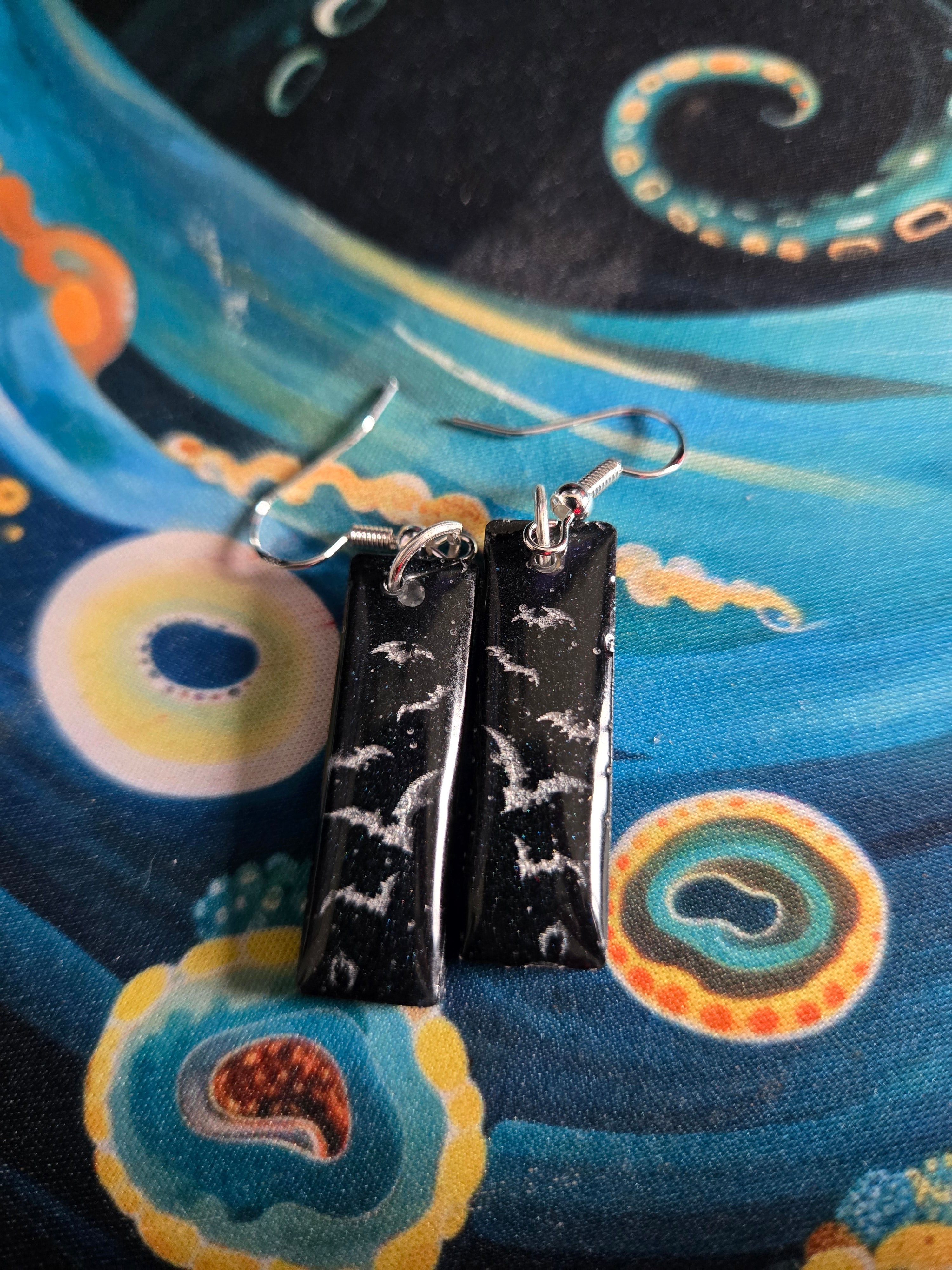 Mini Bats Earrings