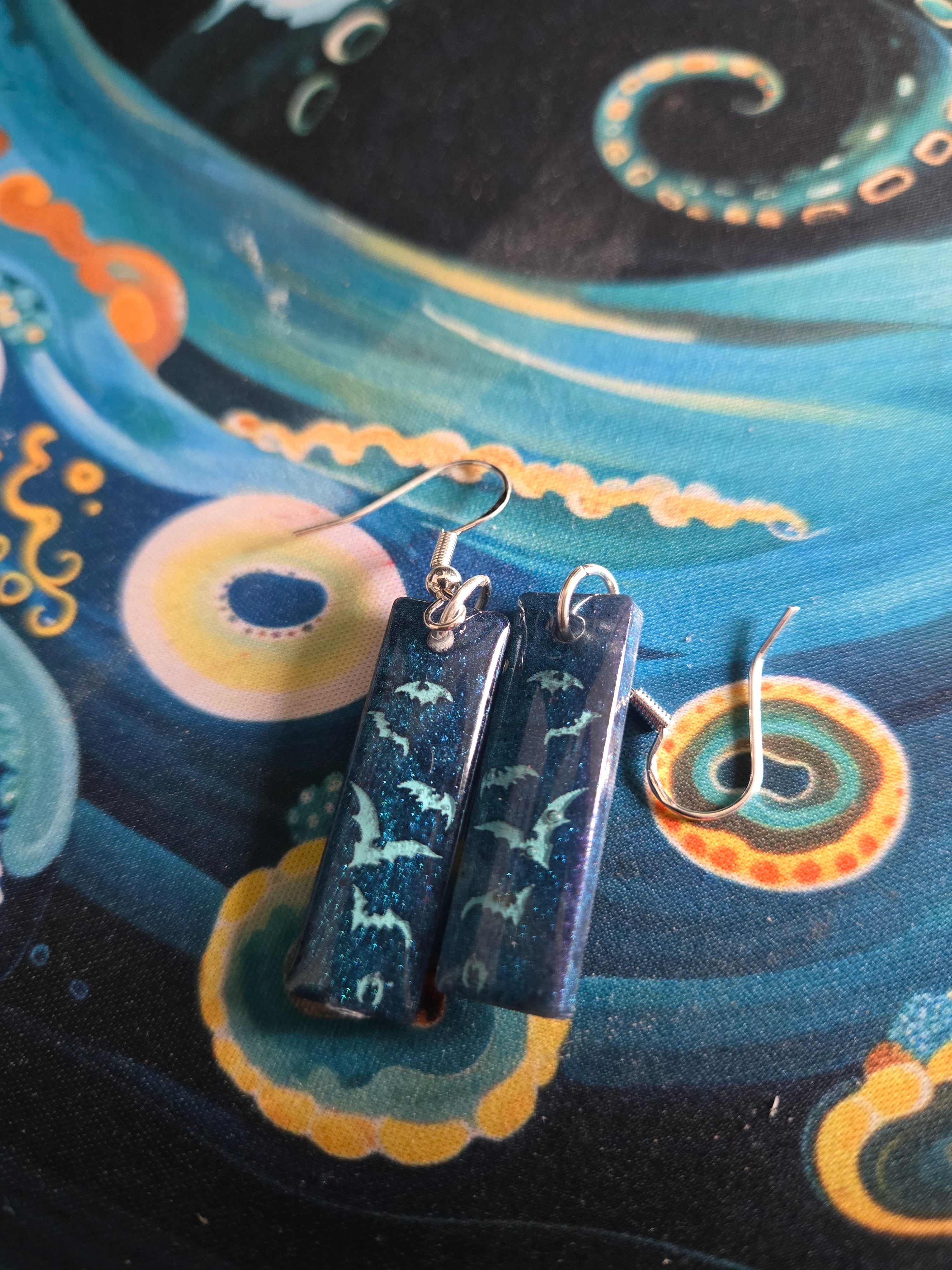 Mini Bats Earrings