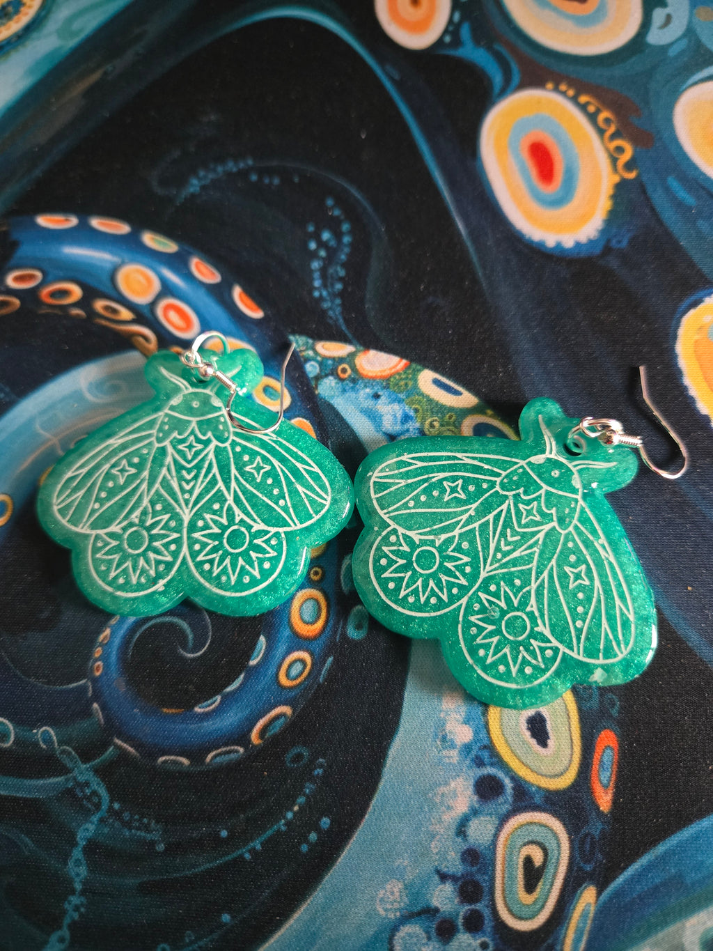 Moth Earrings