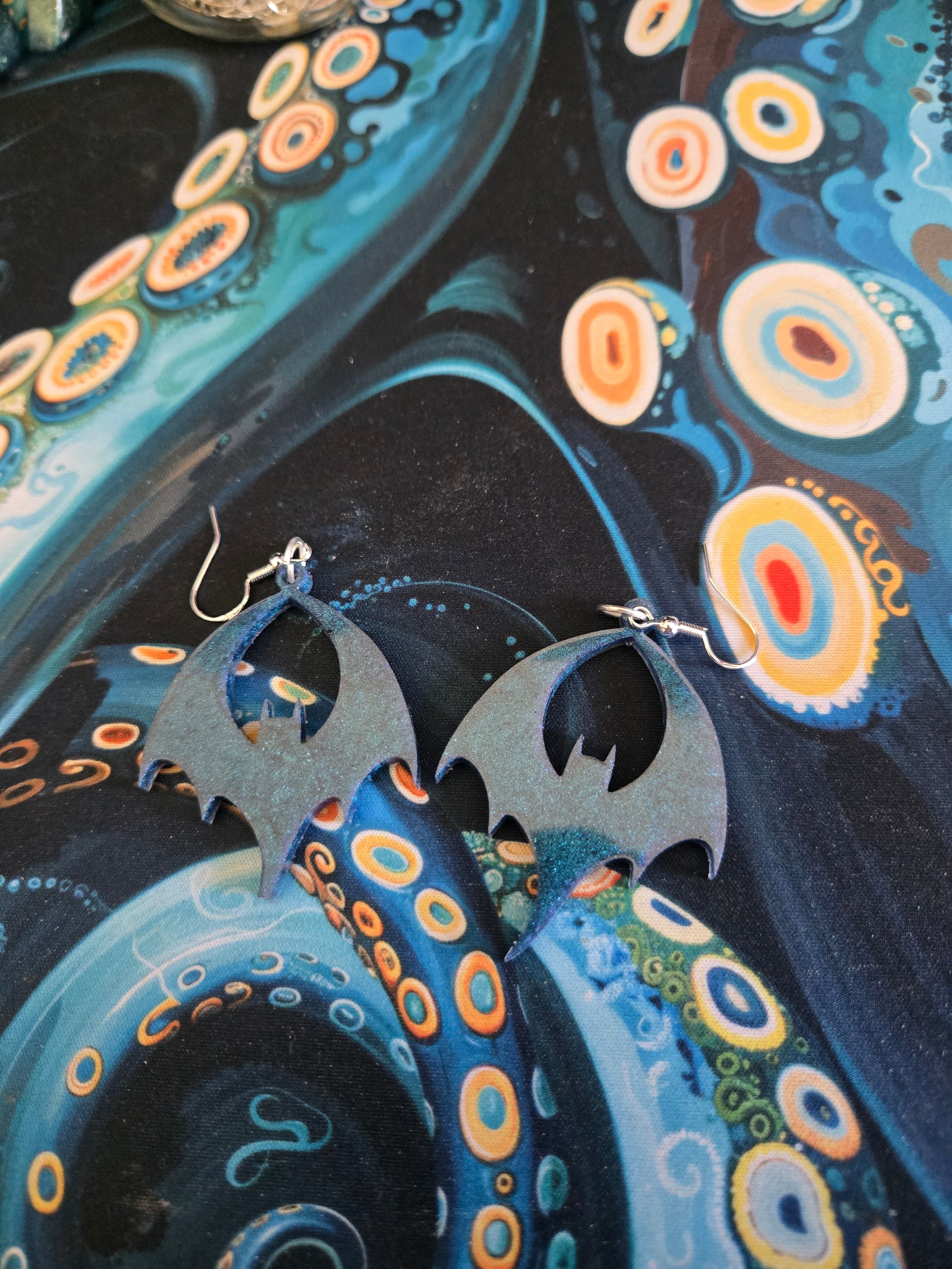 Bat Earrings