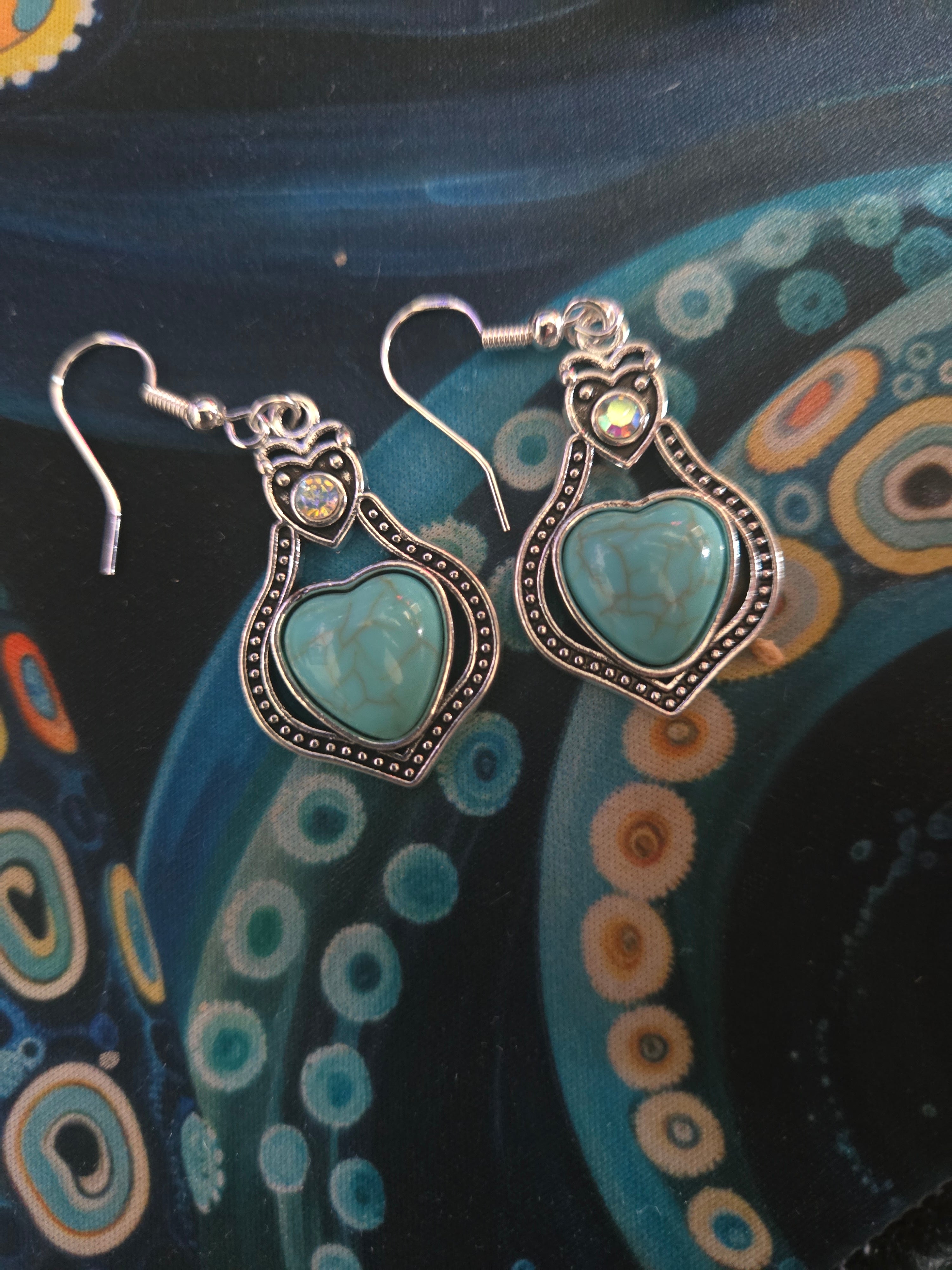 Heart Tibet Earrings