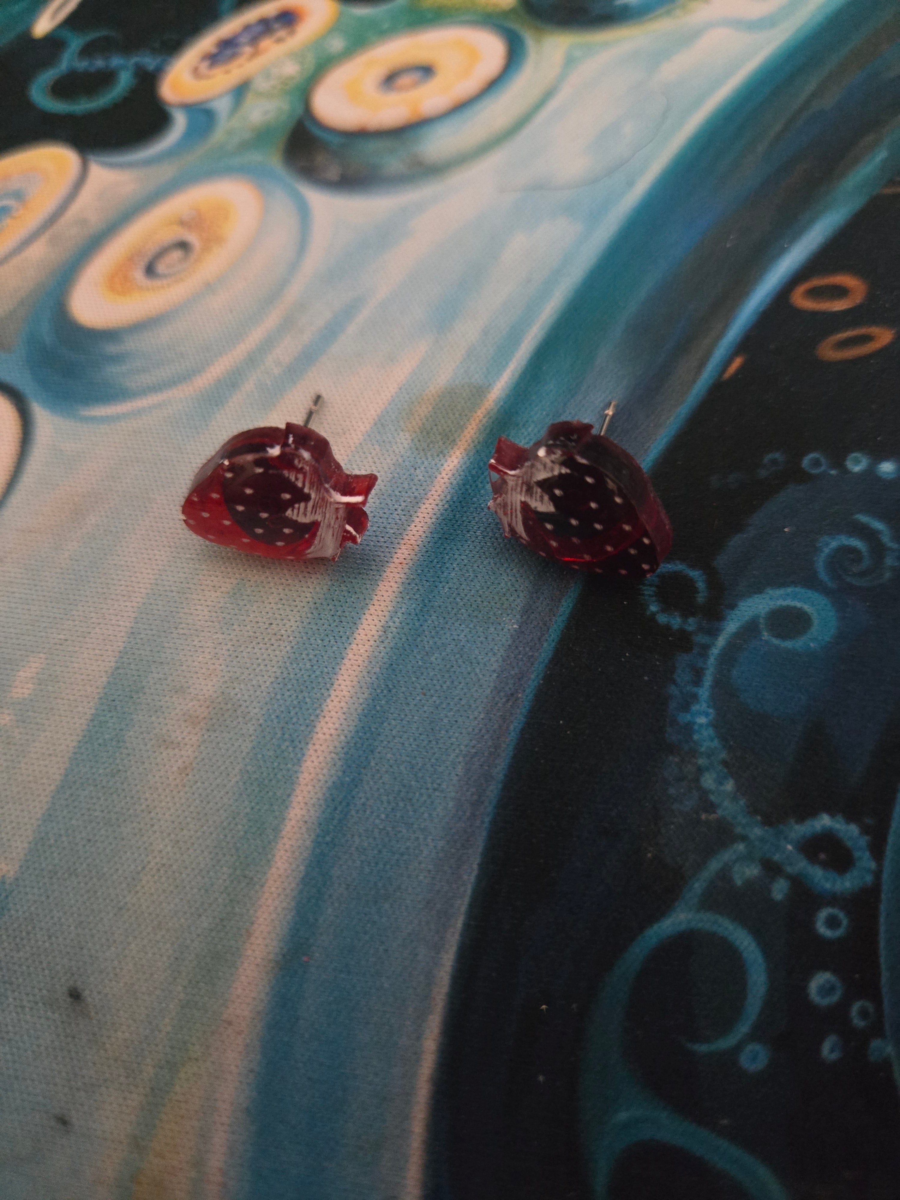 Strawberry Earrings