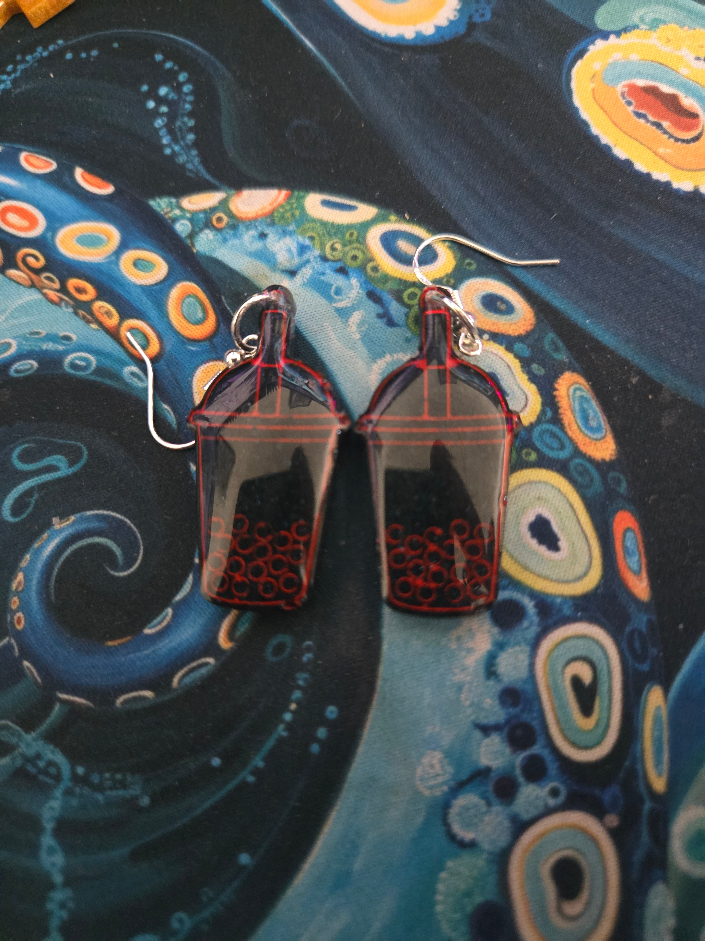 Boba Earrings