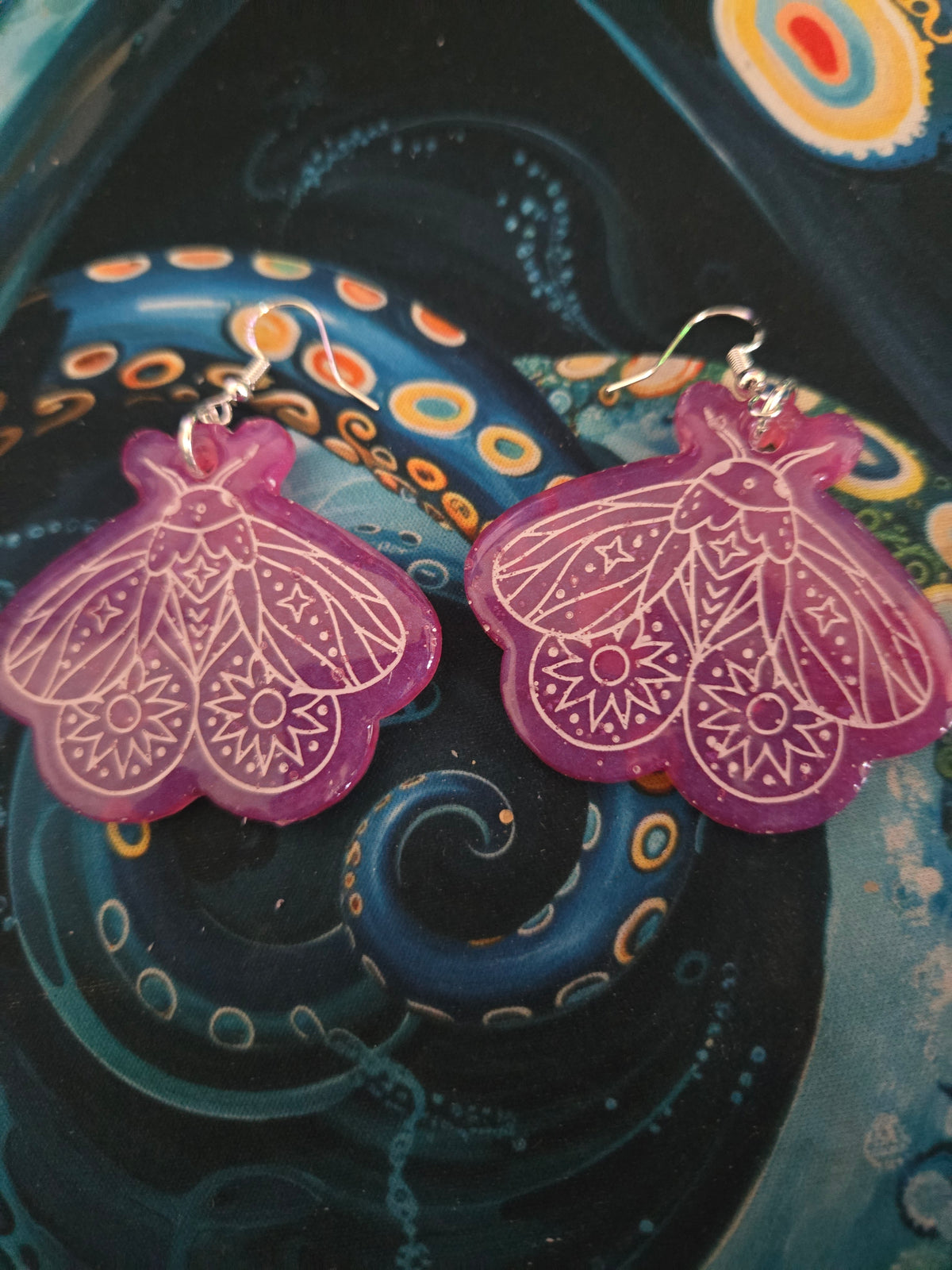 Moth Earrings