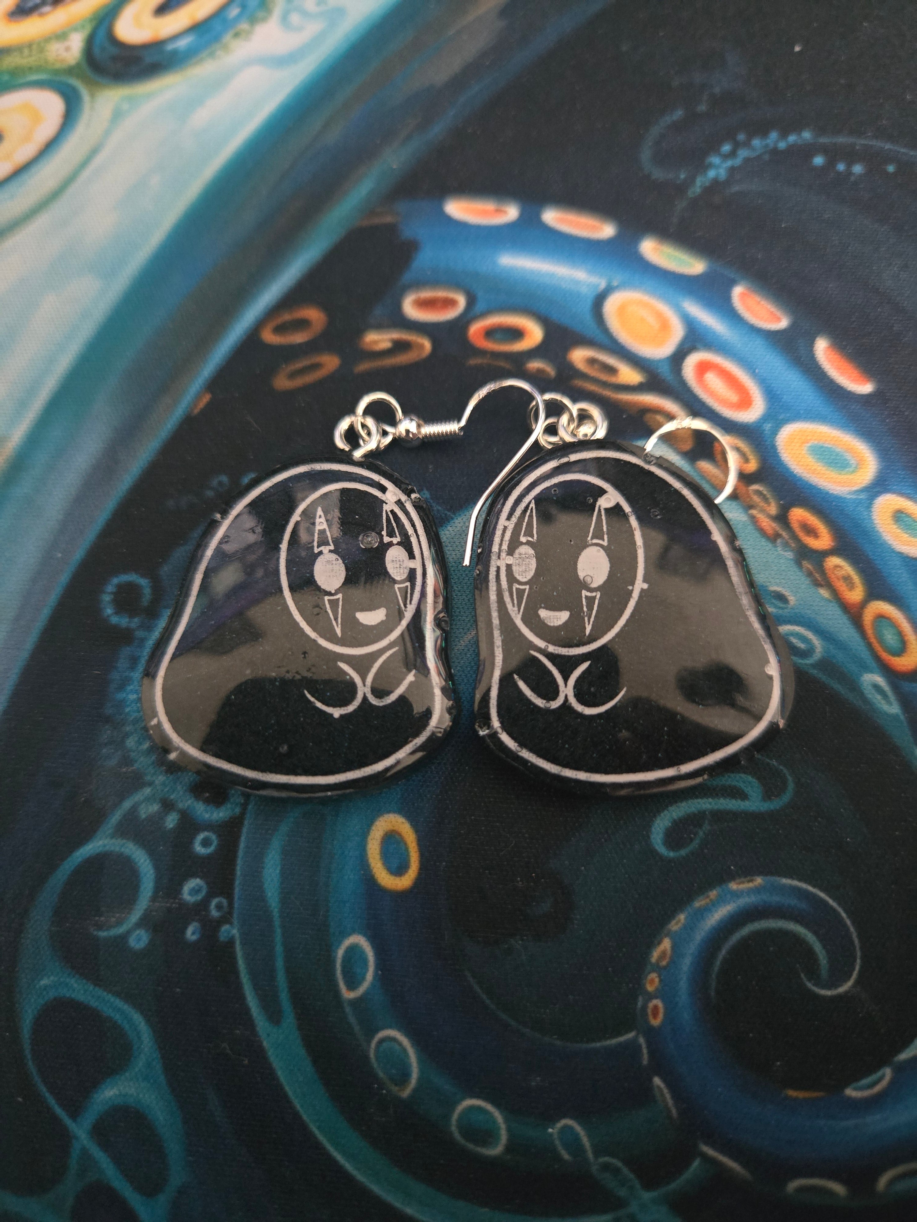 Chumby No Face Earrings