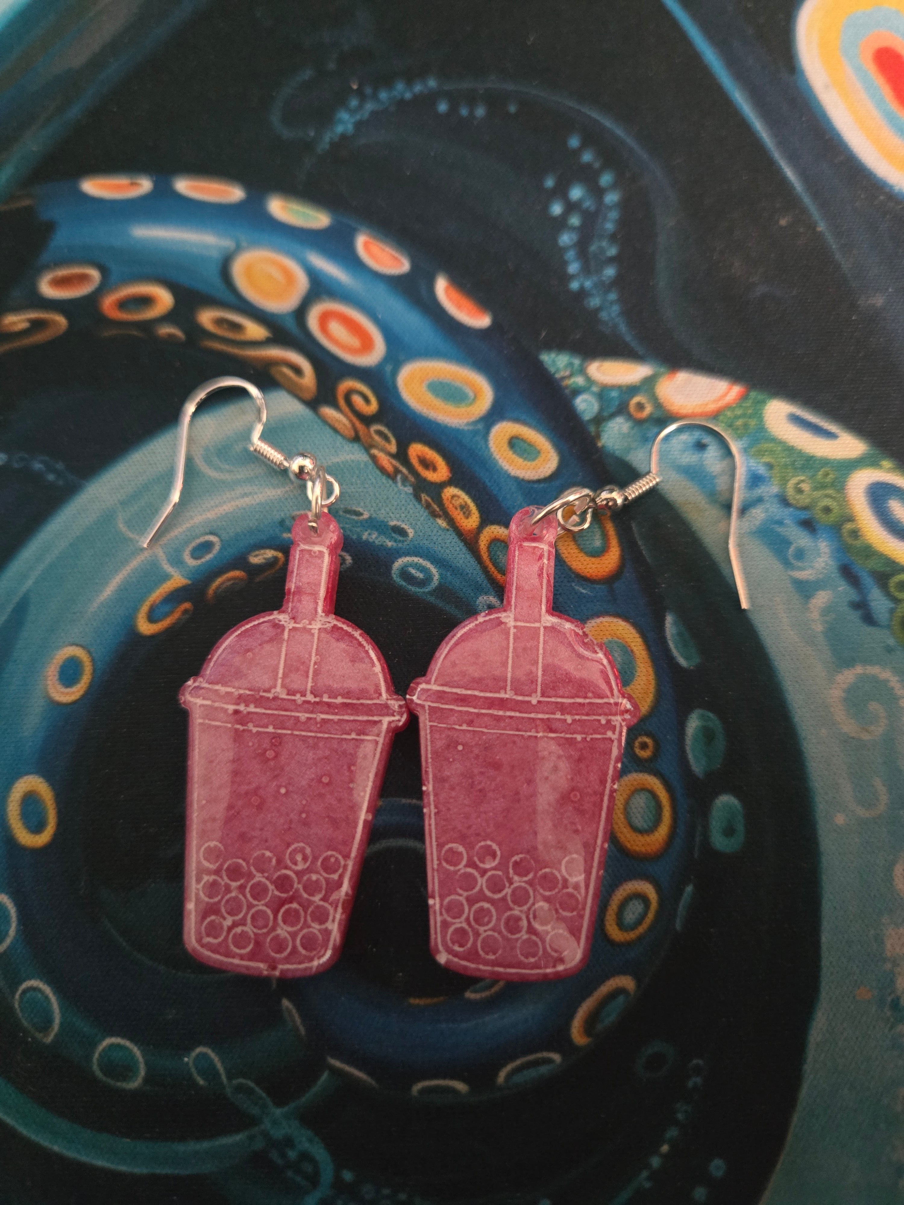Boba Earrings