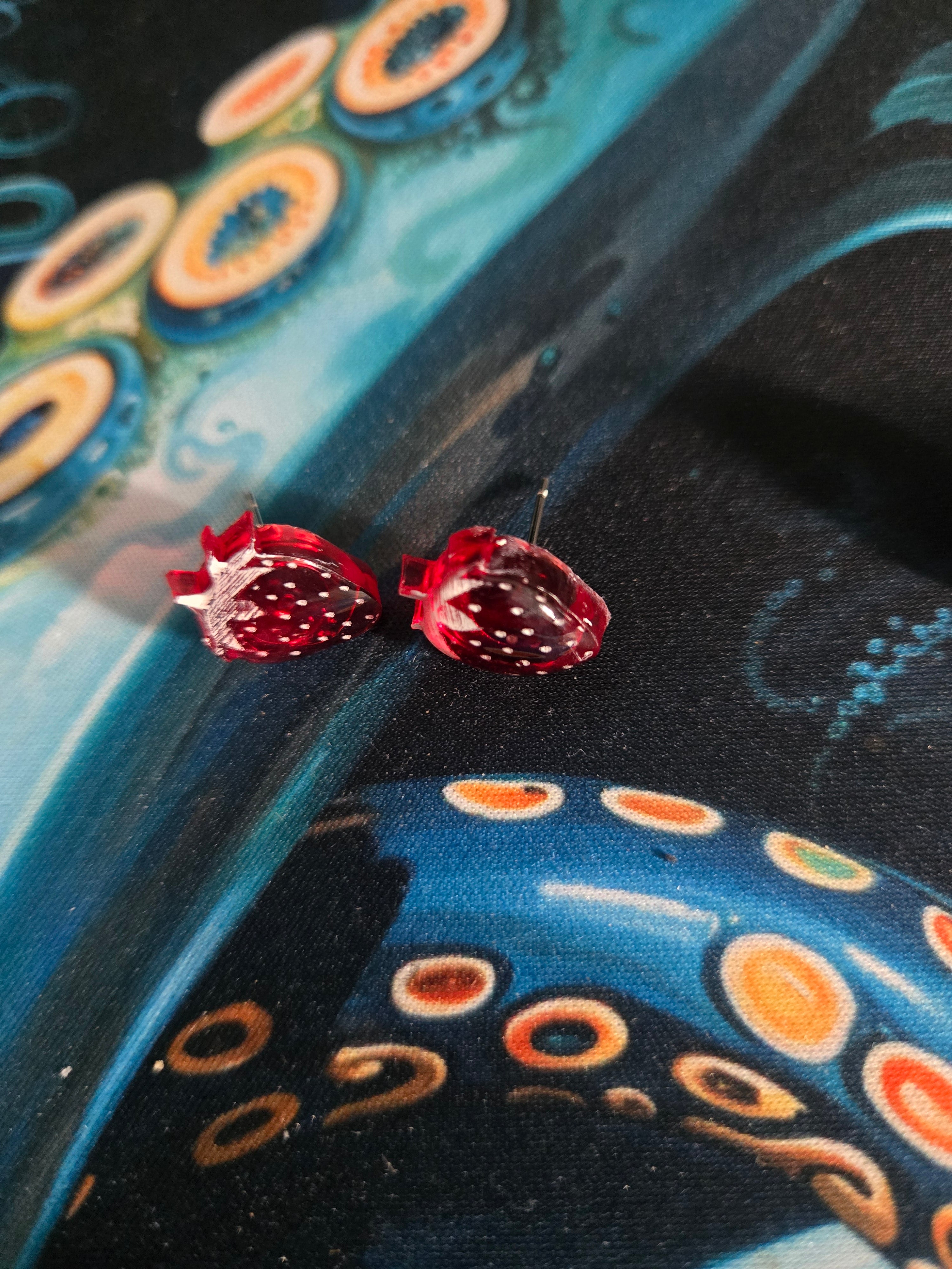 Strawberry Earrings