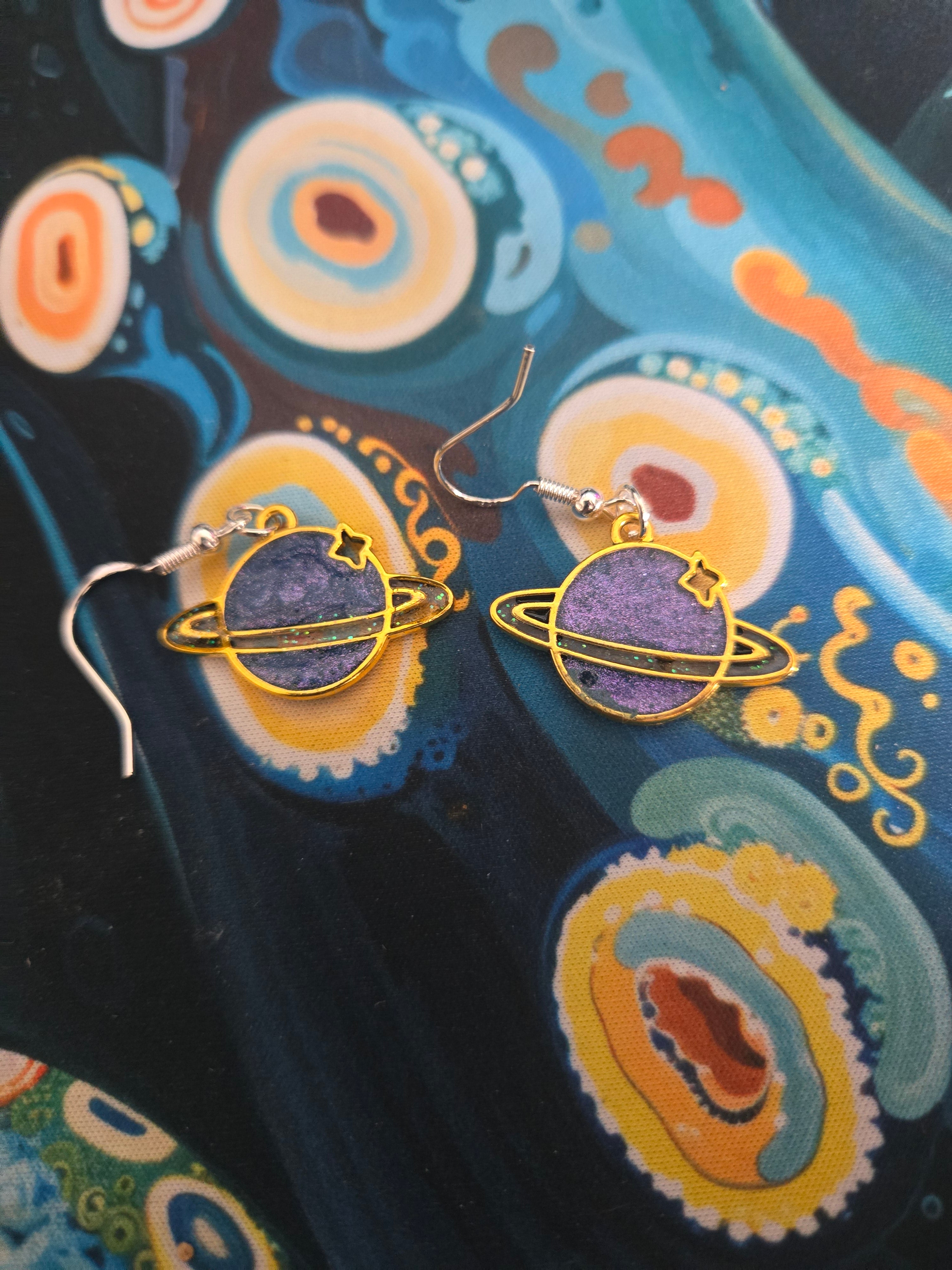 Small Planet Earrings