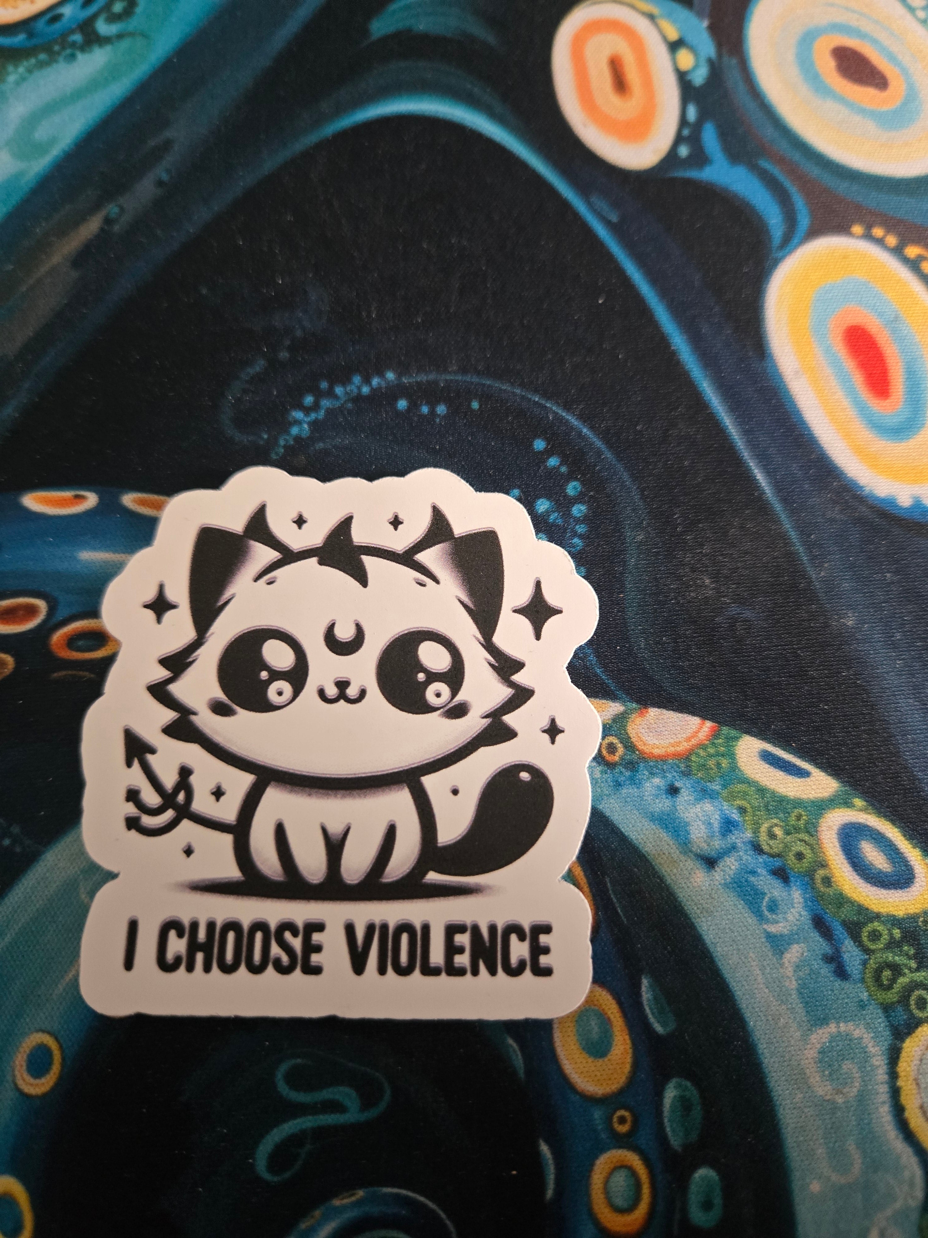 I bite Sticker