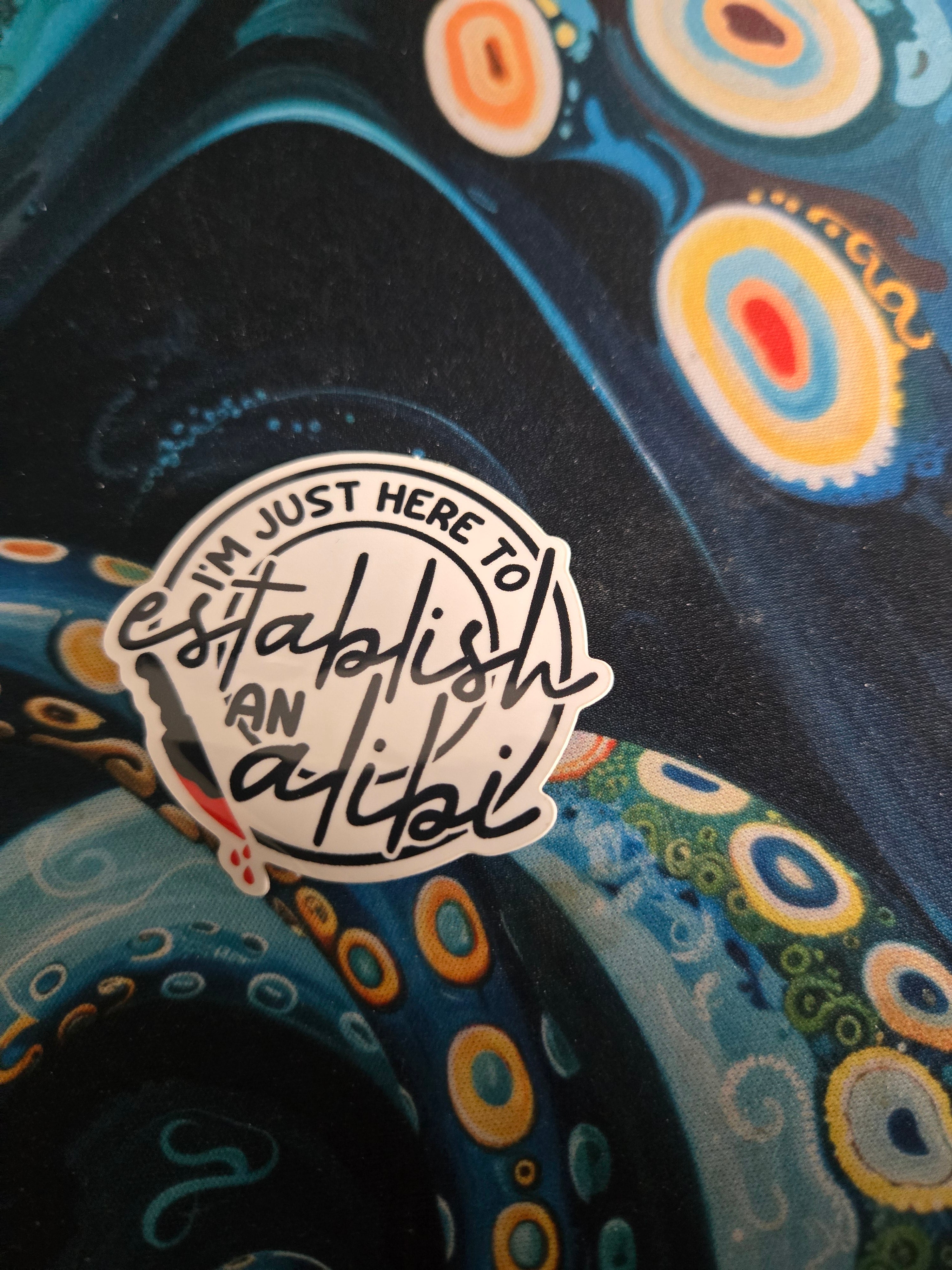 Alibi Sticker