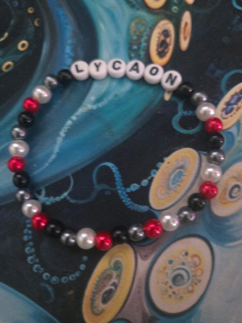 Stud ZZZ Bead Bracelet