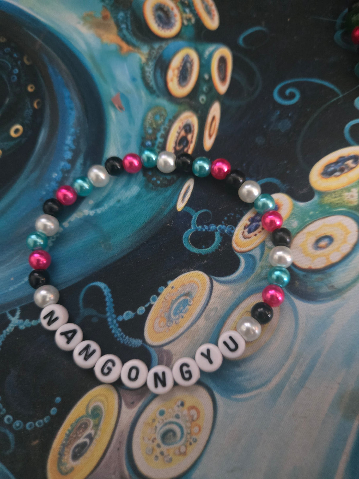 Stud ZZZ Bead Bracelet