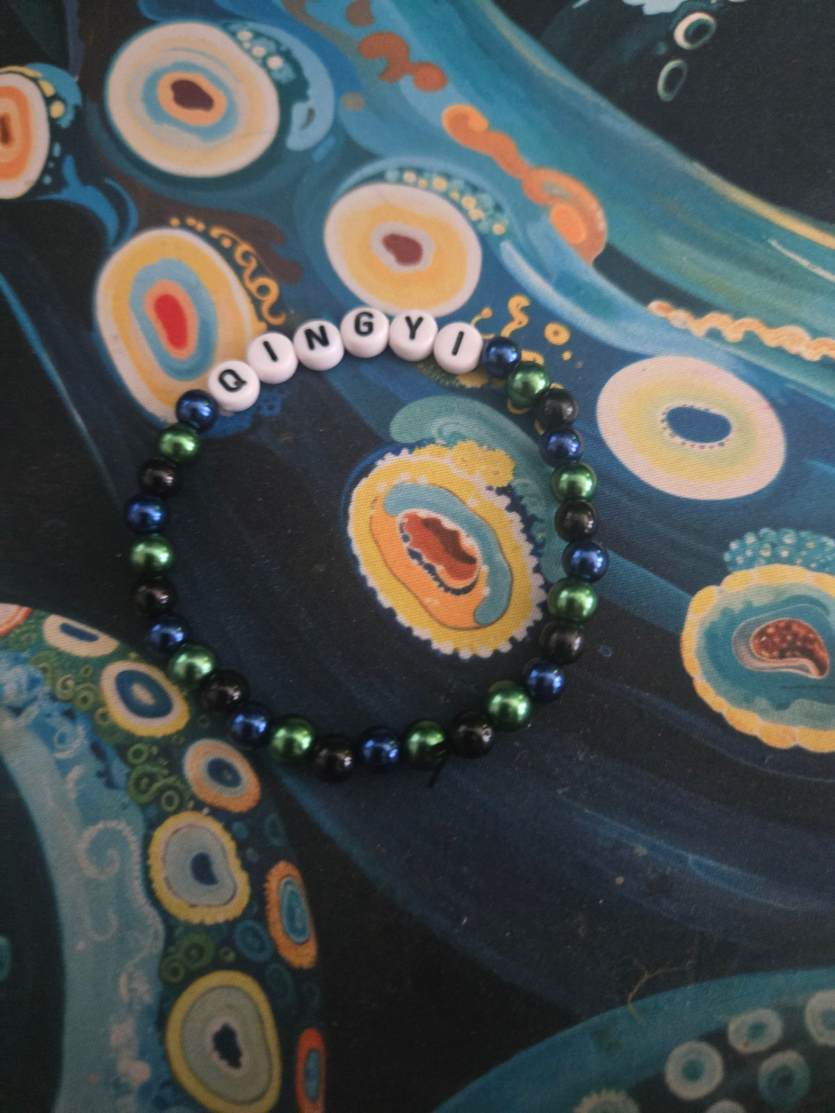 Stud ZZZ Bead Bracelet