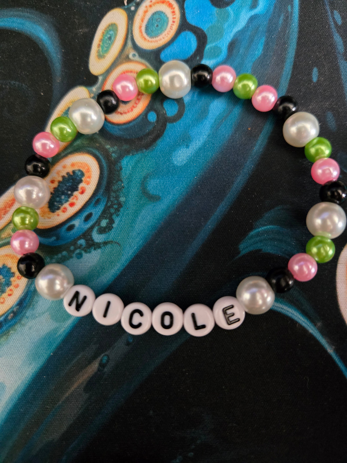 Support ZZZ Bead Bracelet
