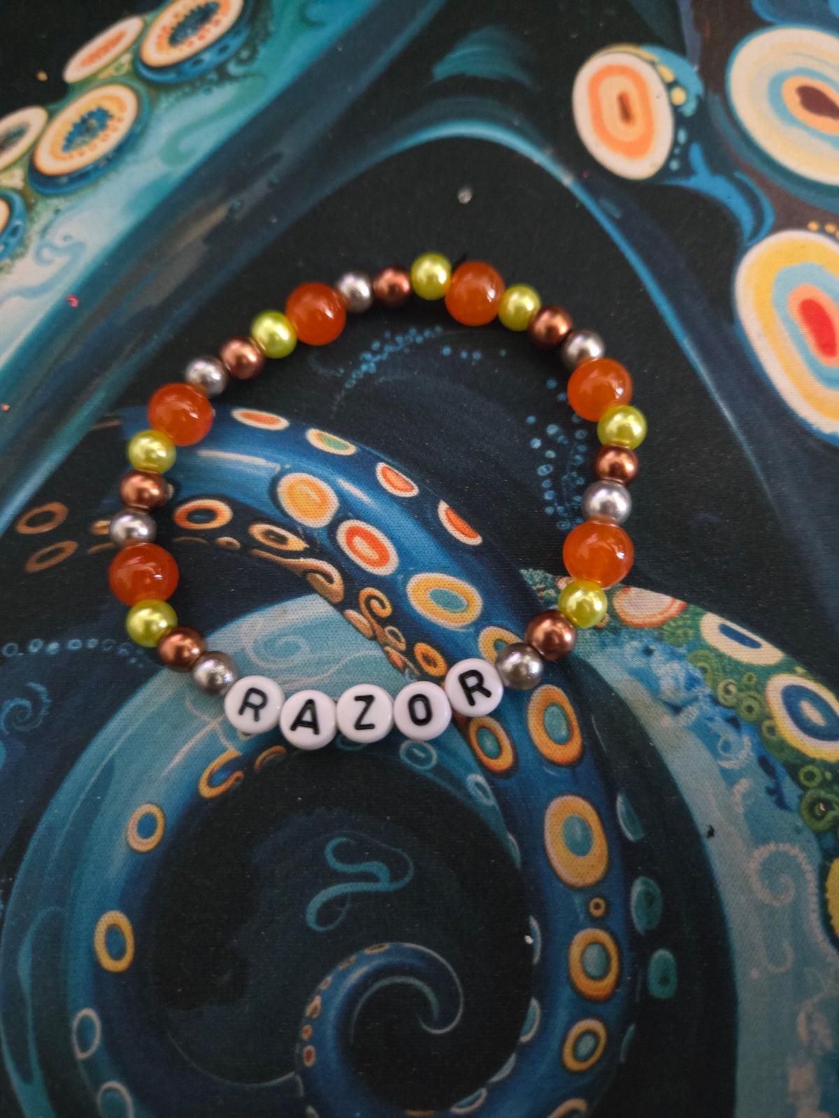 Razor Bead Bracelet