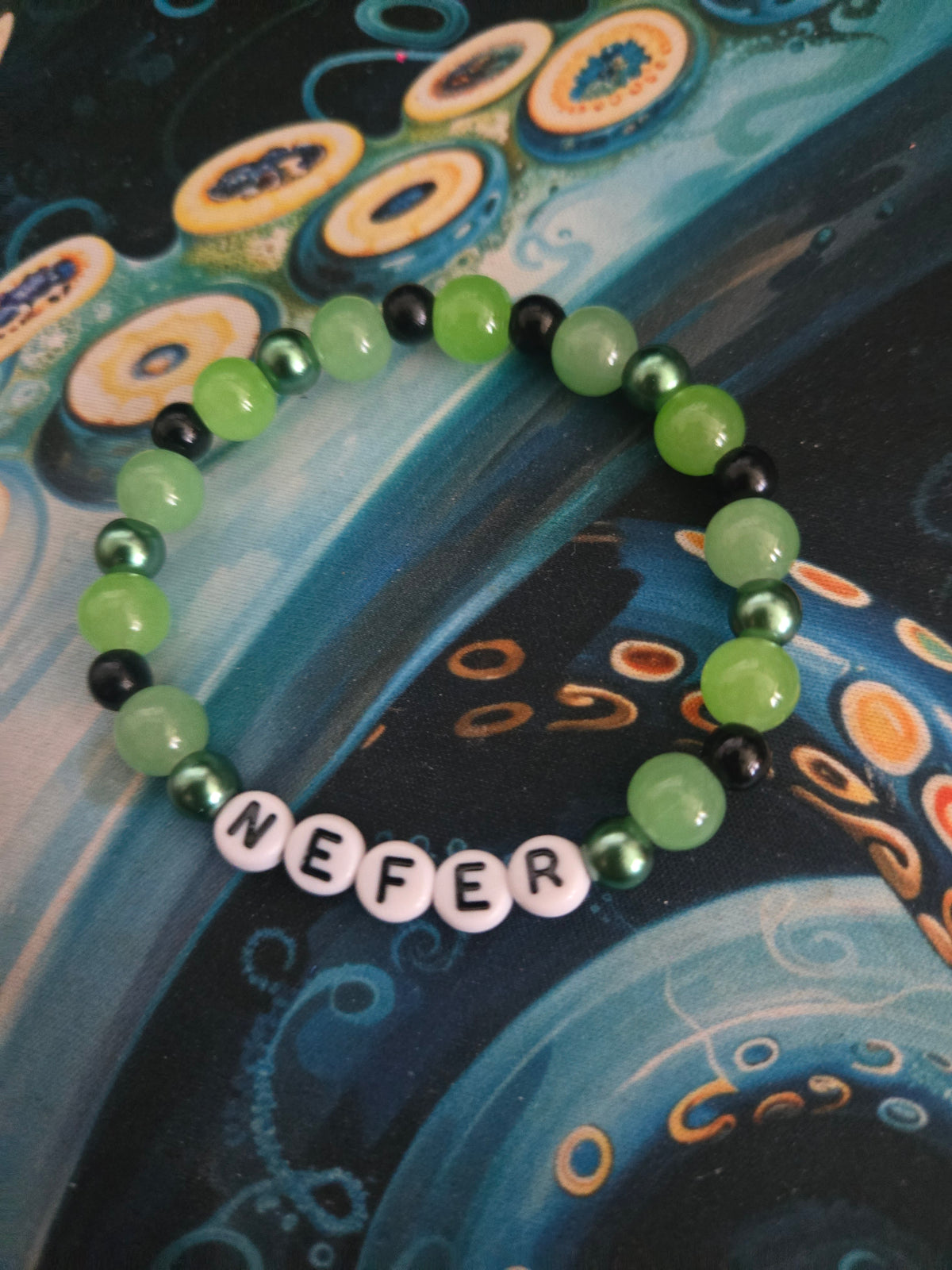 Nefer Bead Bracelet