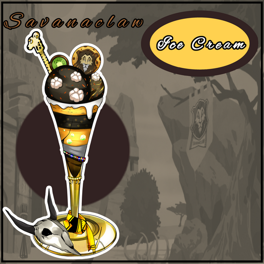 The Second King Ice Cream Sticker