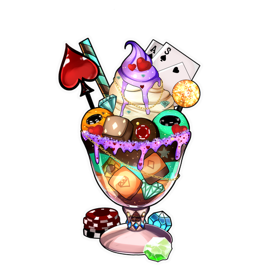 Aventurine Ice Cream Sticker