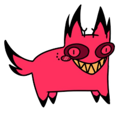 Curse Cat Alastor Stickers