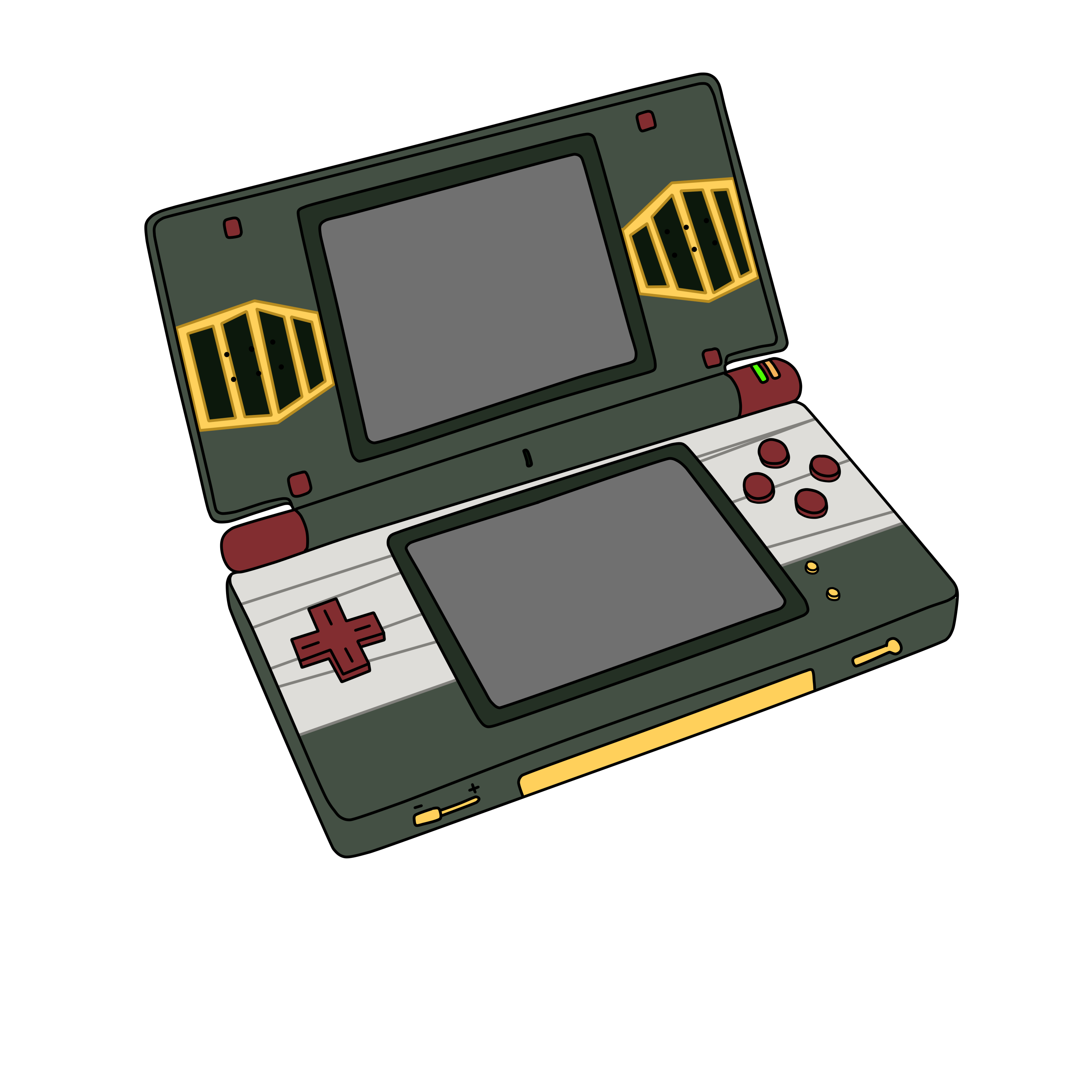 MHA DS Stickers