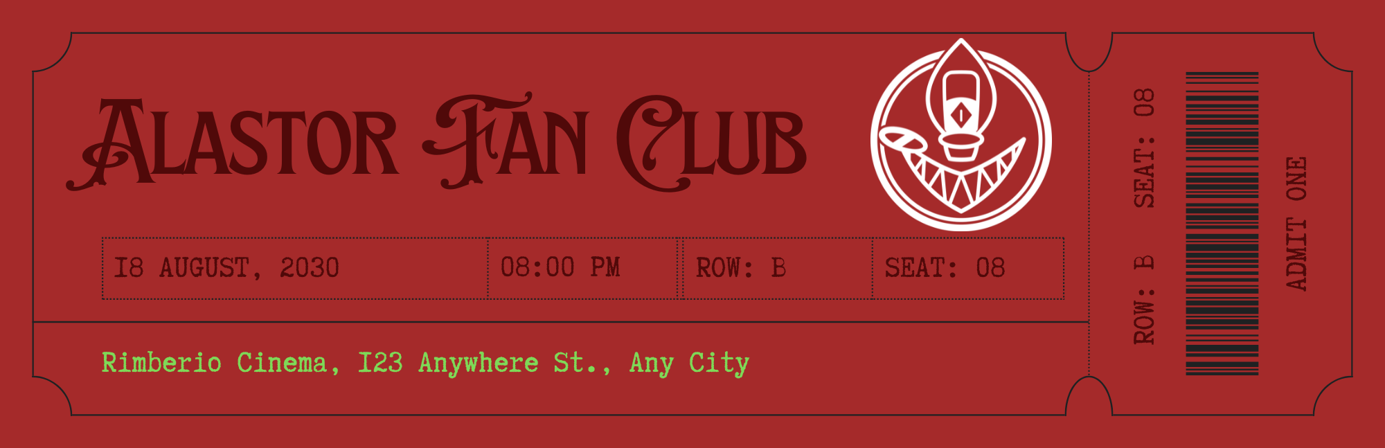 Radio Demon Fan Bookmark