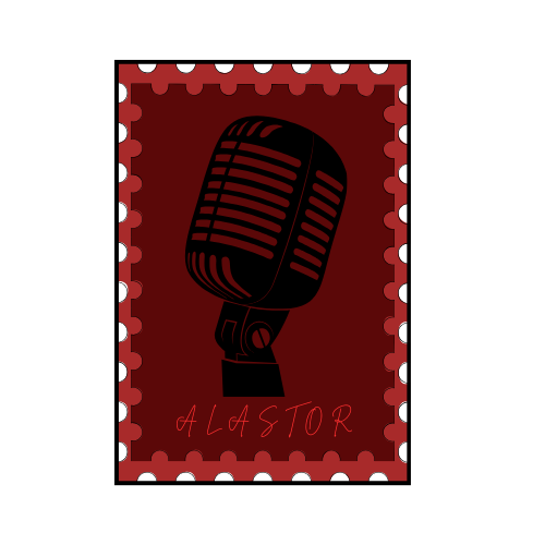 Alastor Stamp Sticker