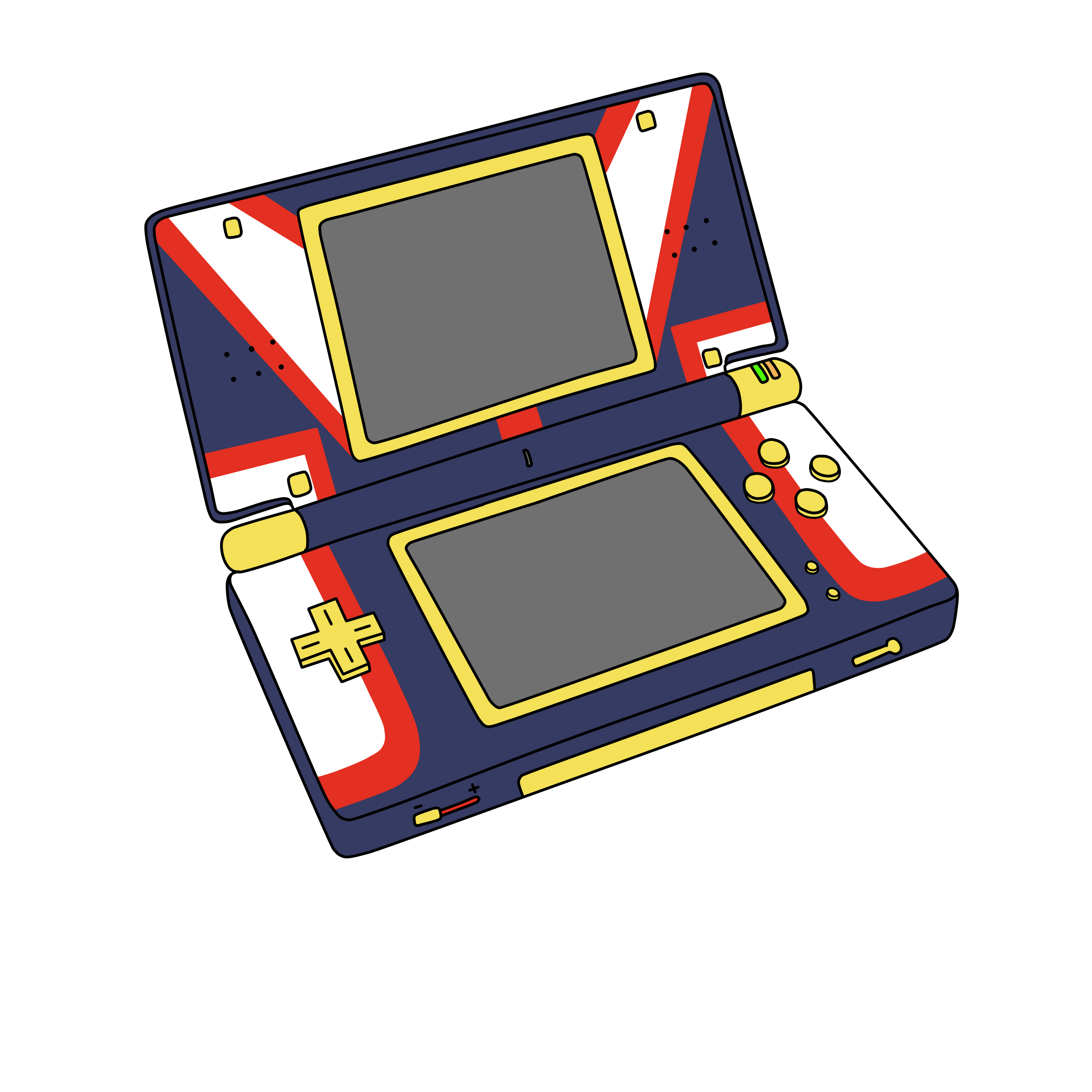 MHA DS Stickers