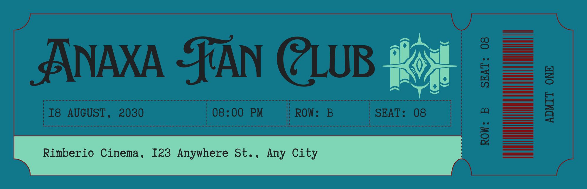 Anaxa Admission Bookmark