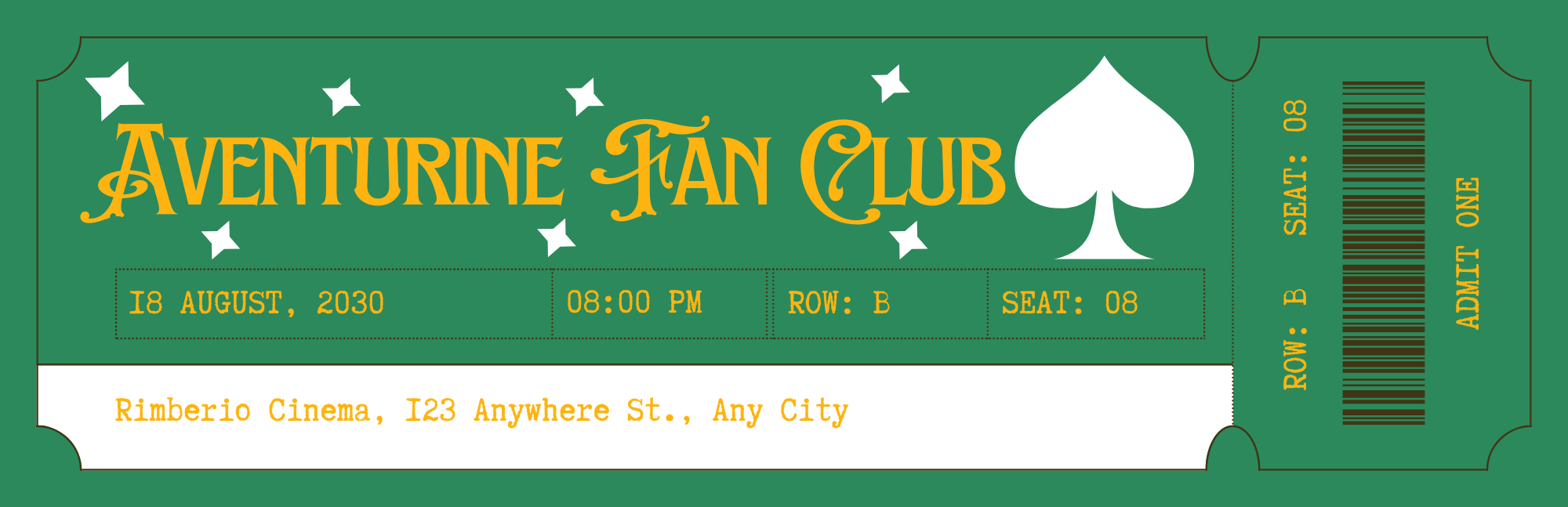 Adventurine Fan Bookmark