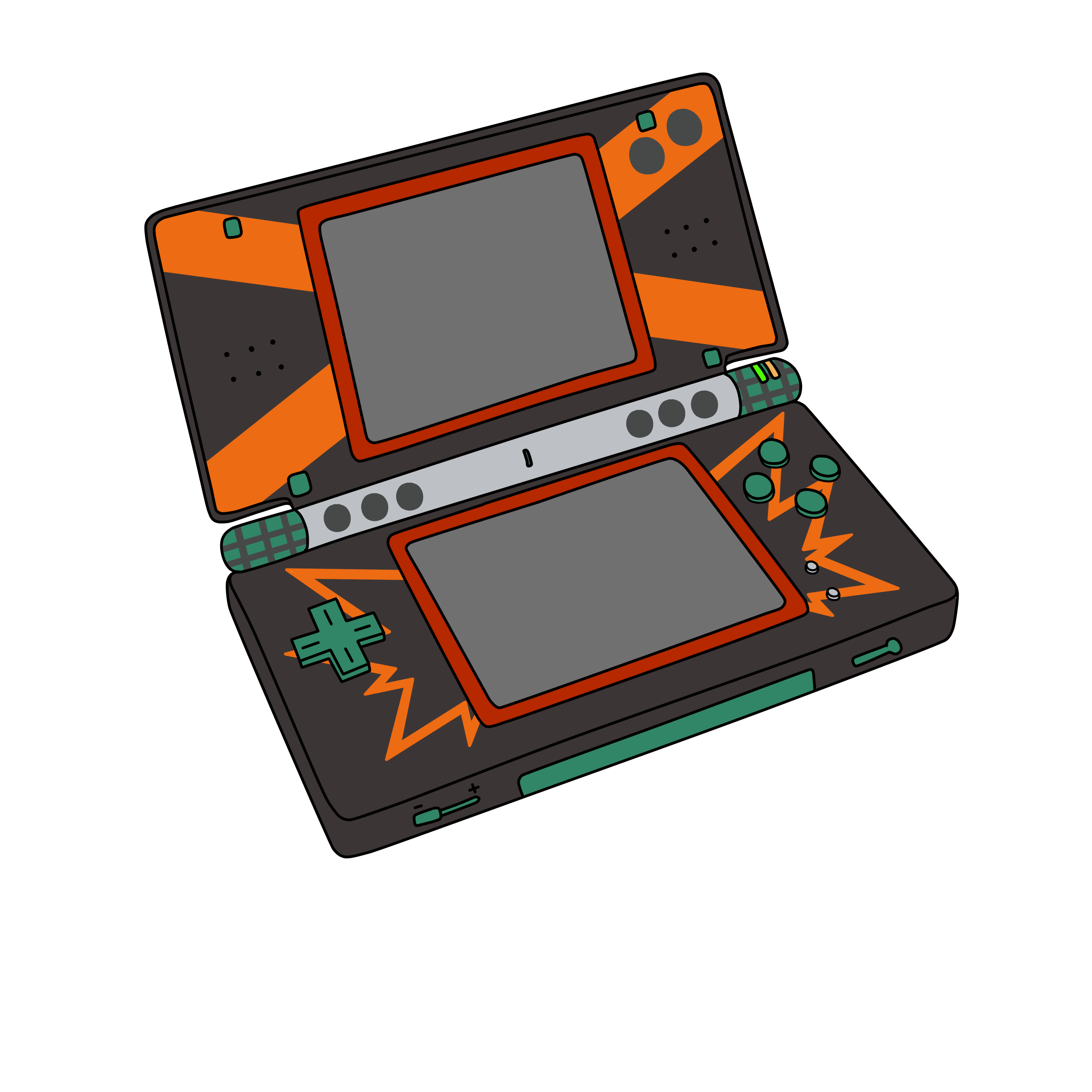 MHA DS Stickers