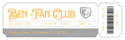 Belobog Company Admission Bookmark