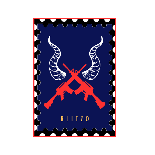 Blizto Stamp Sticker