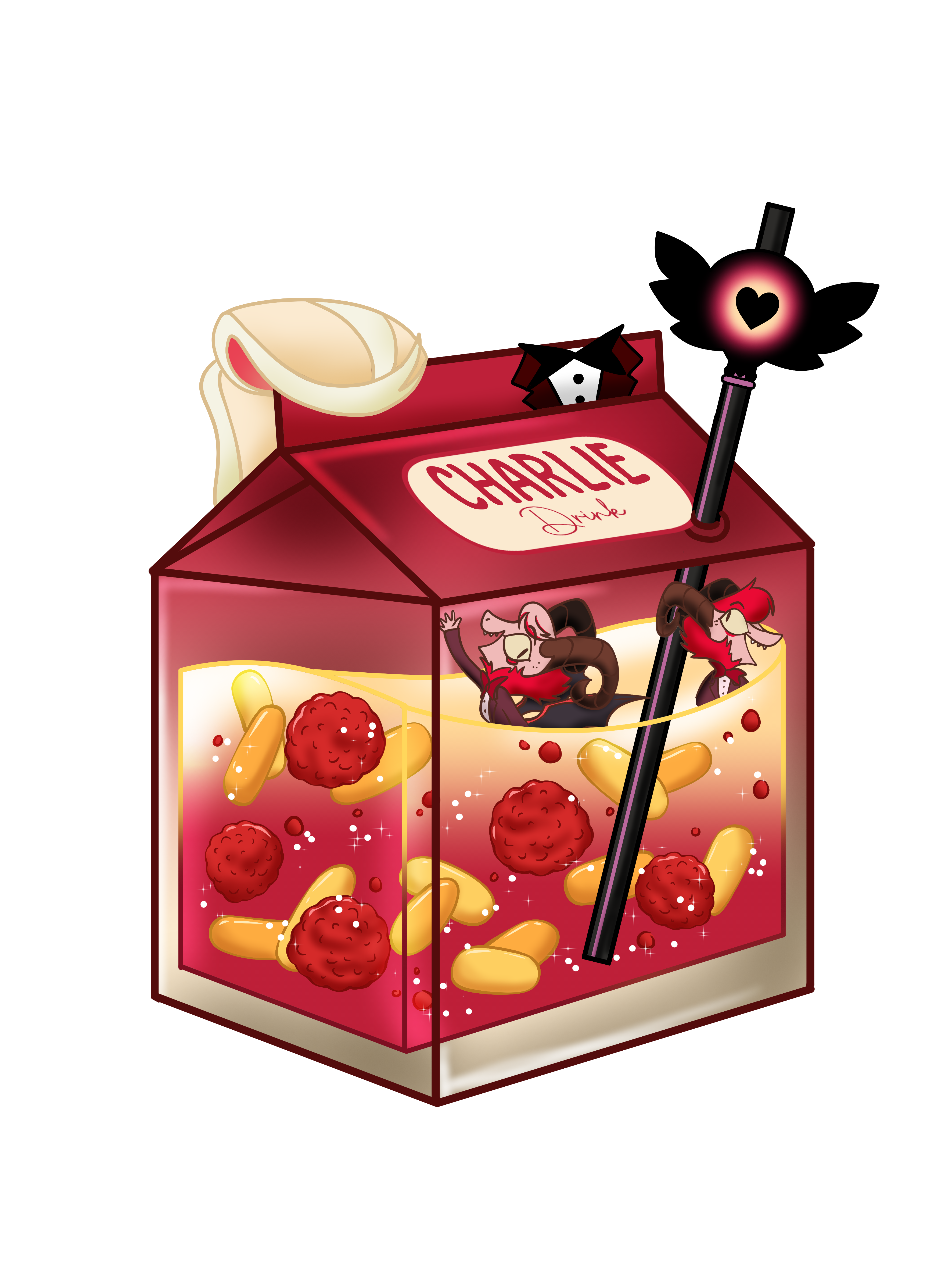 Charlie Morningstar Milk Carton