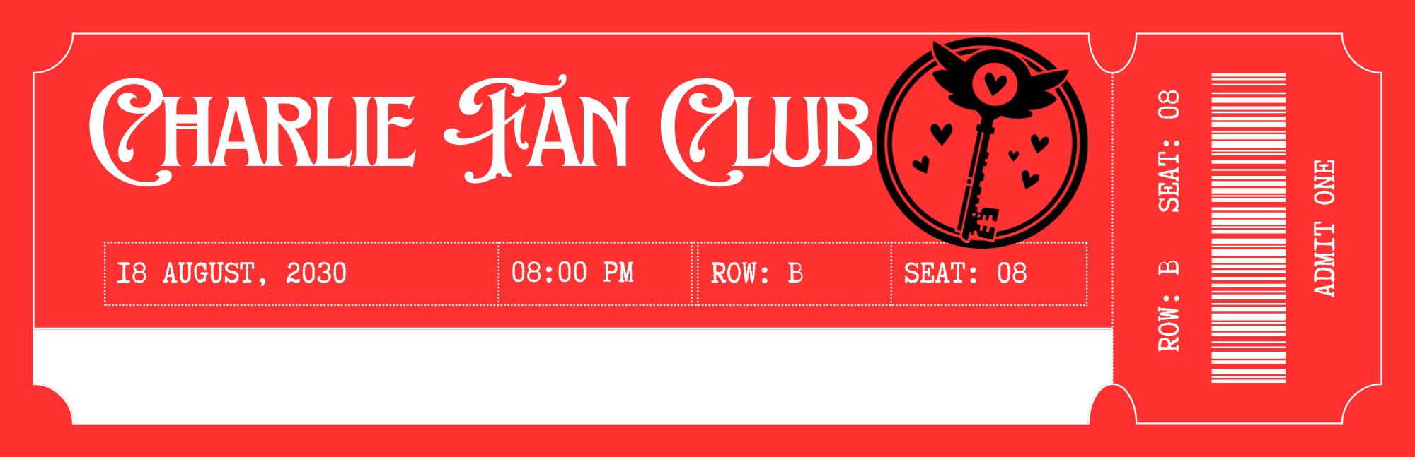 Charlie Morningstar Fan Bookmarks