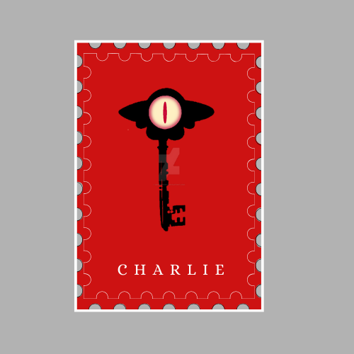 Charlie Stamp Sticker