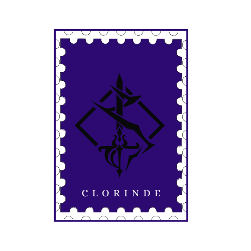 Clorinde Stamp Sticker