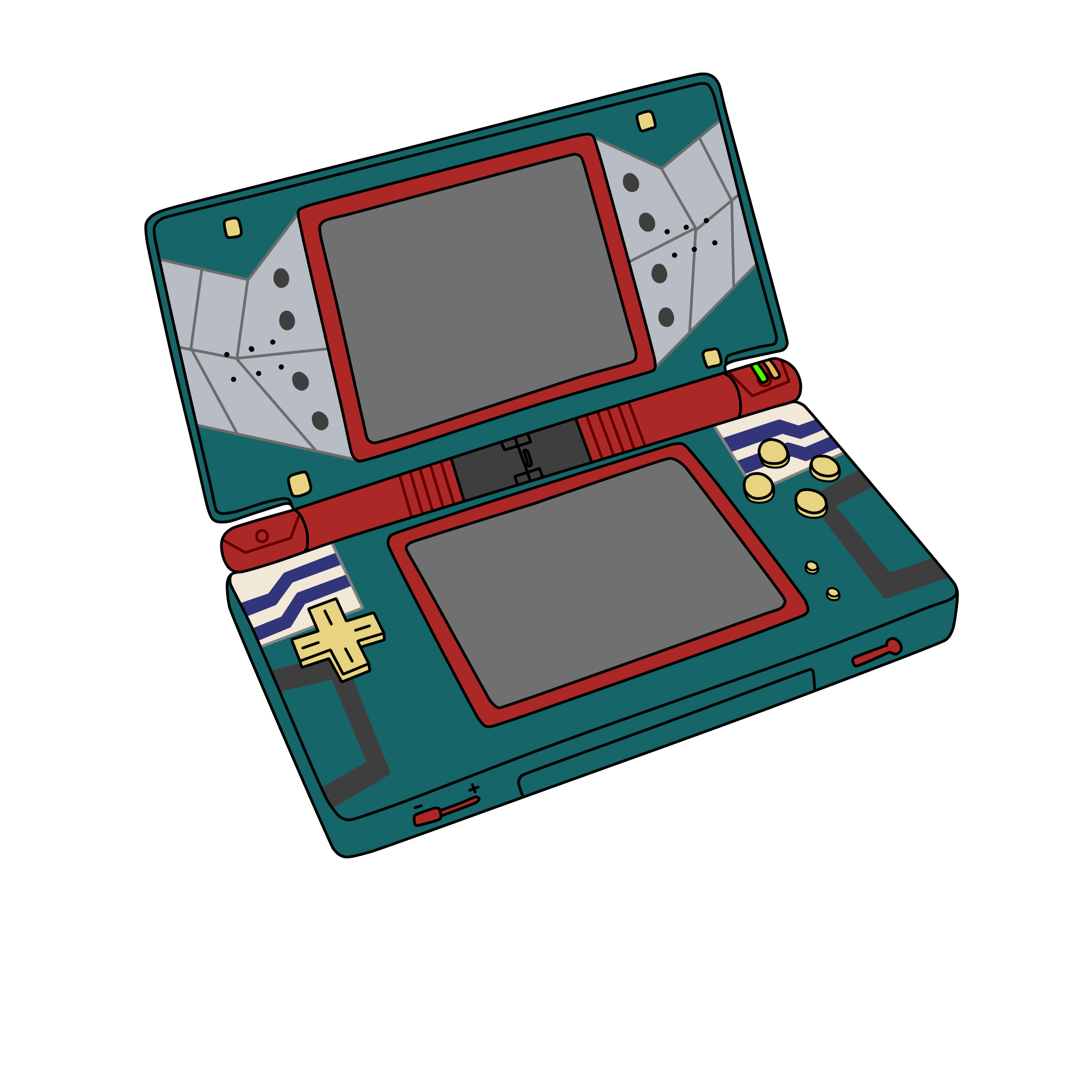 MHA DS Stickers