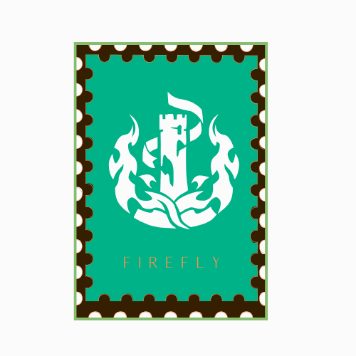Firefly Stamp Sticker