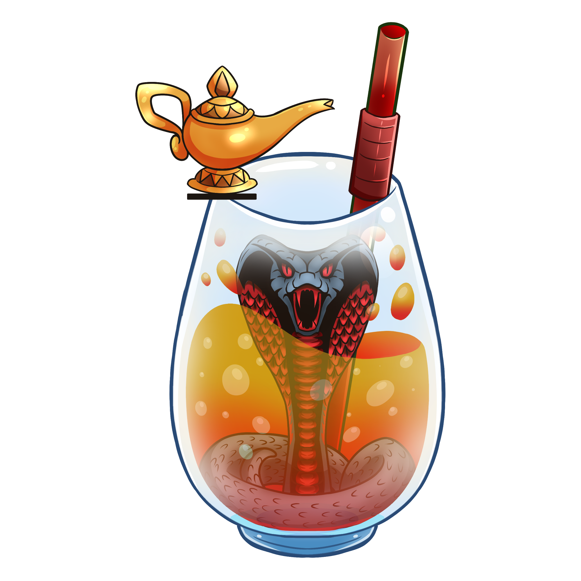 Jafar Cocktail Sticker