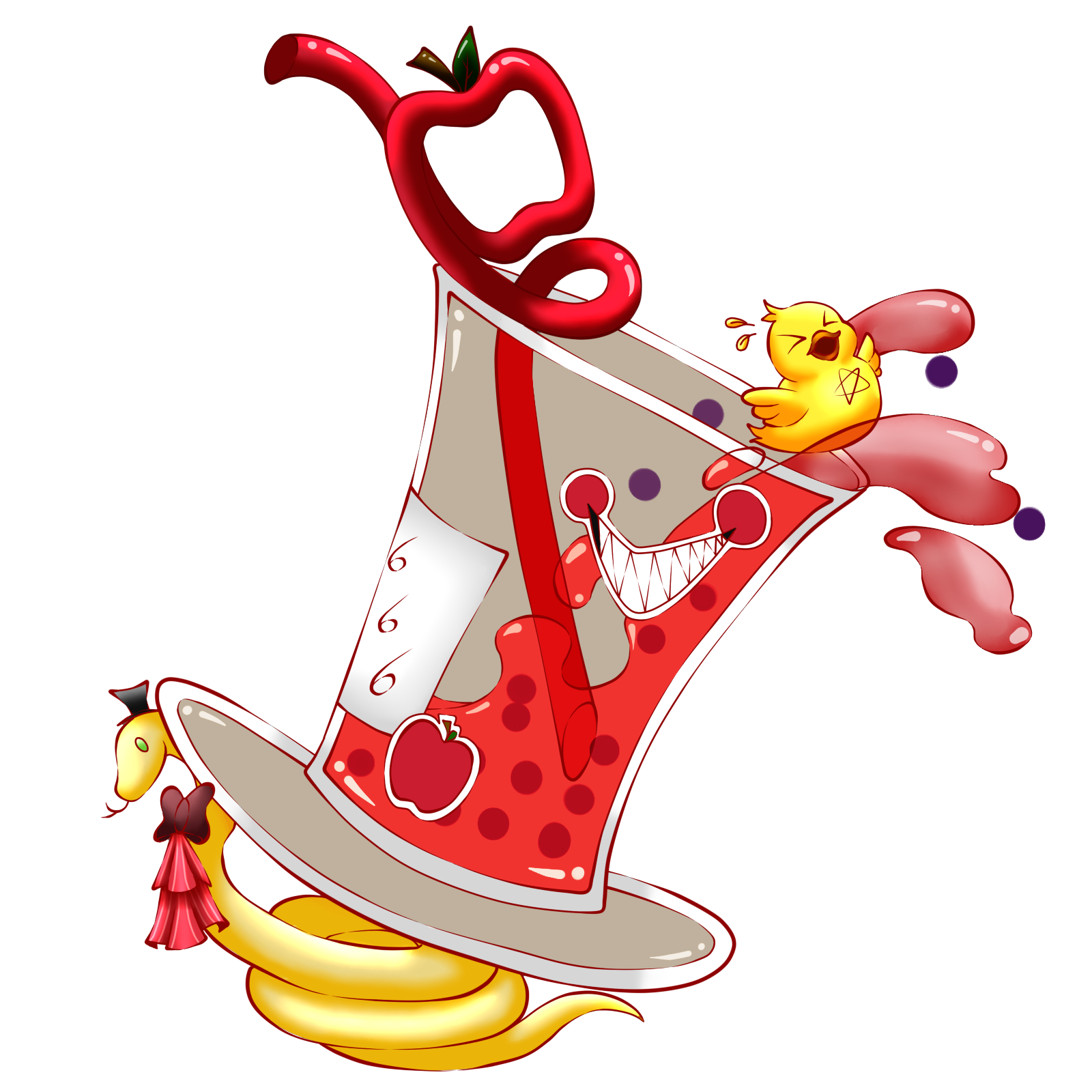 Lucifer Morningstar Boba Stickers