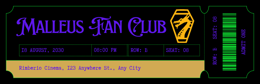 Diasomnia Fan Bookmark