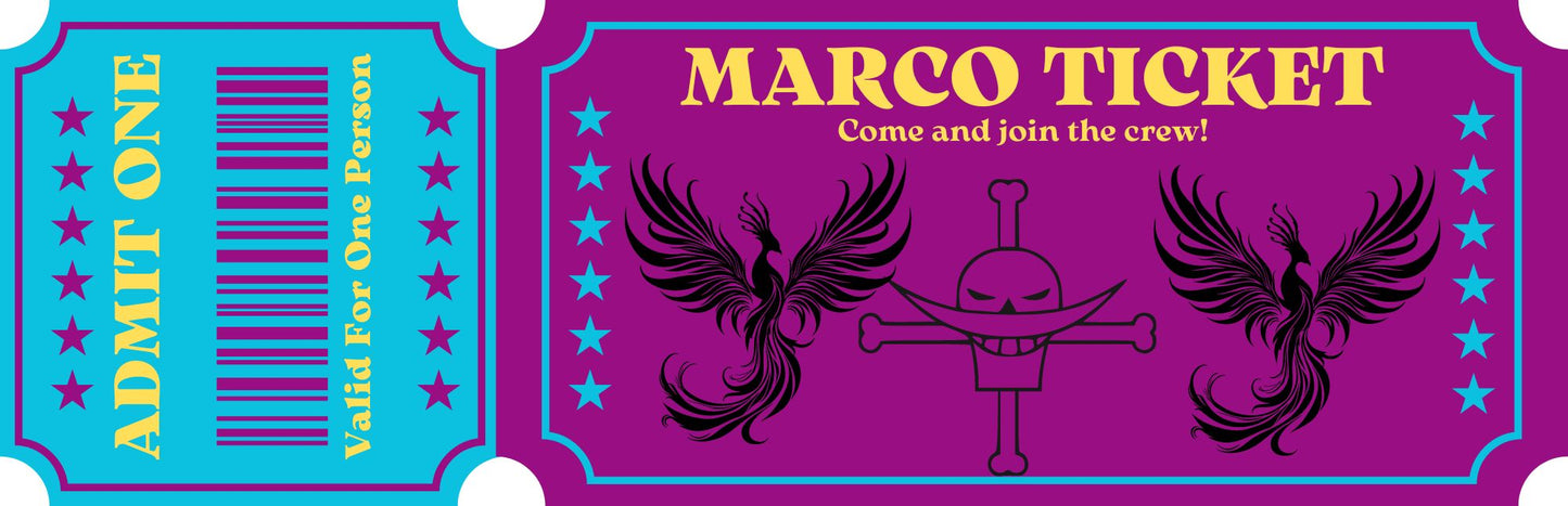 Marco the Phoenix Admission Ticket